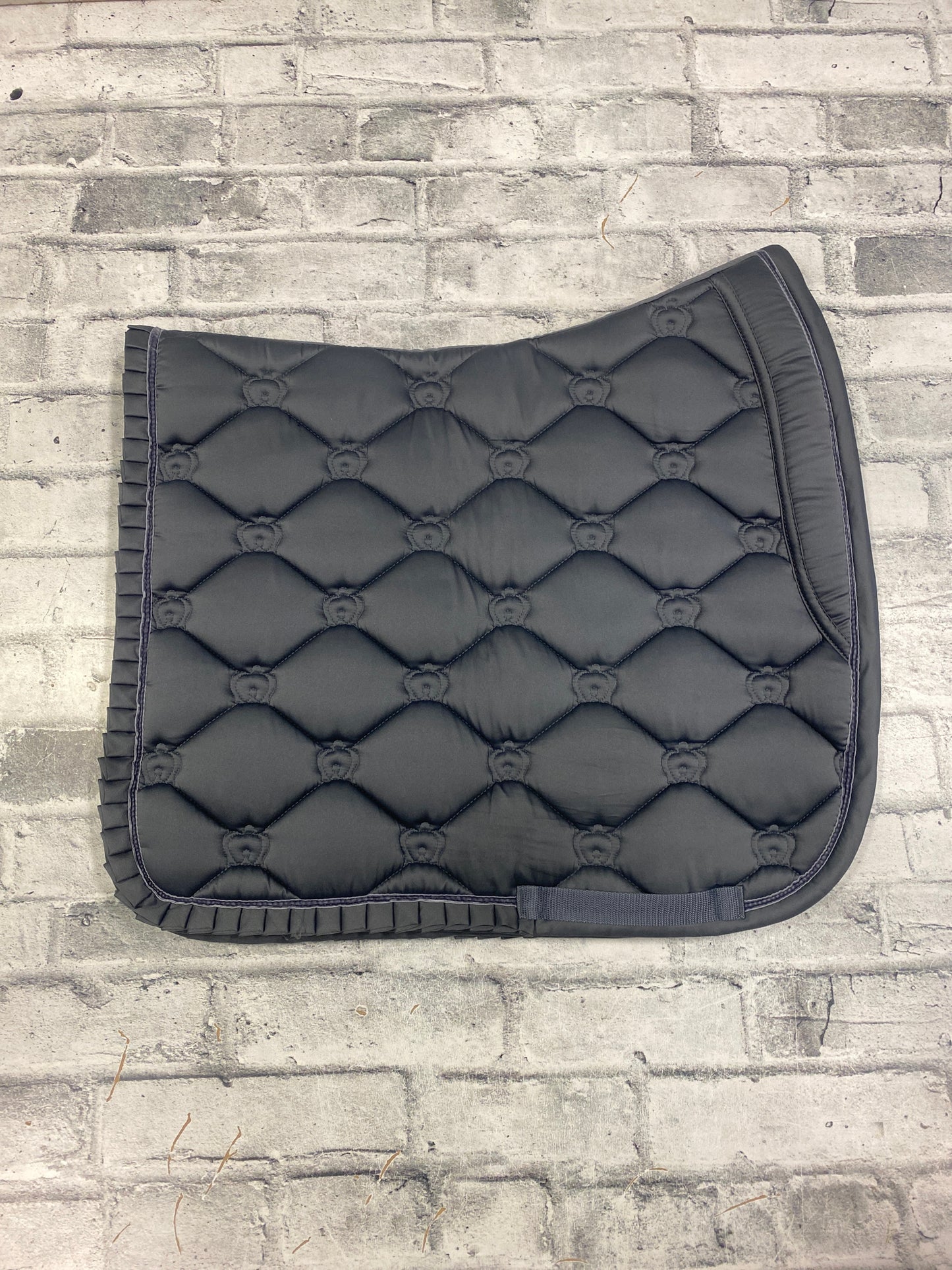 PS of Sweeden Dressage Pad Grey/Ruffle Full