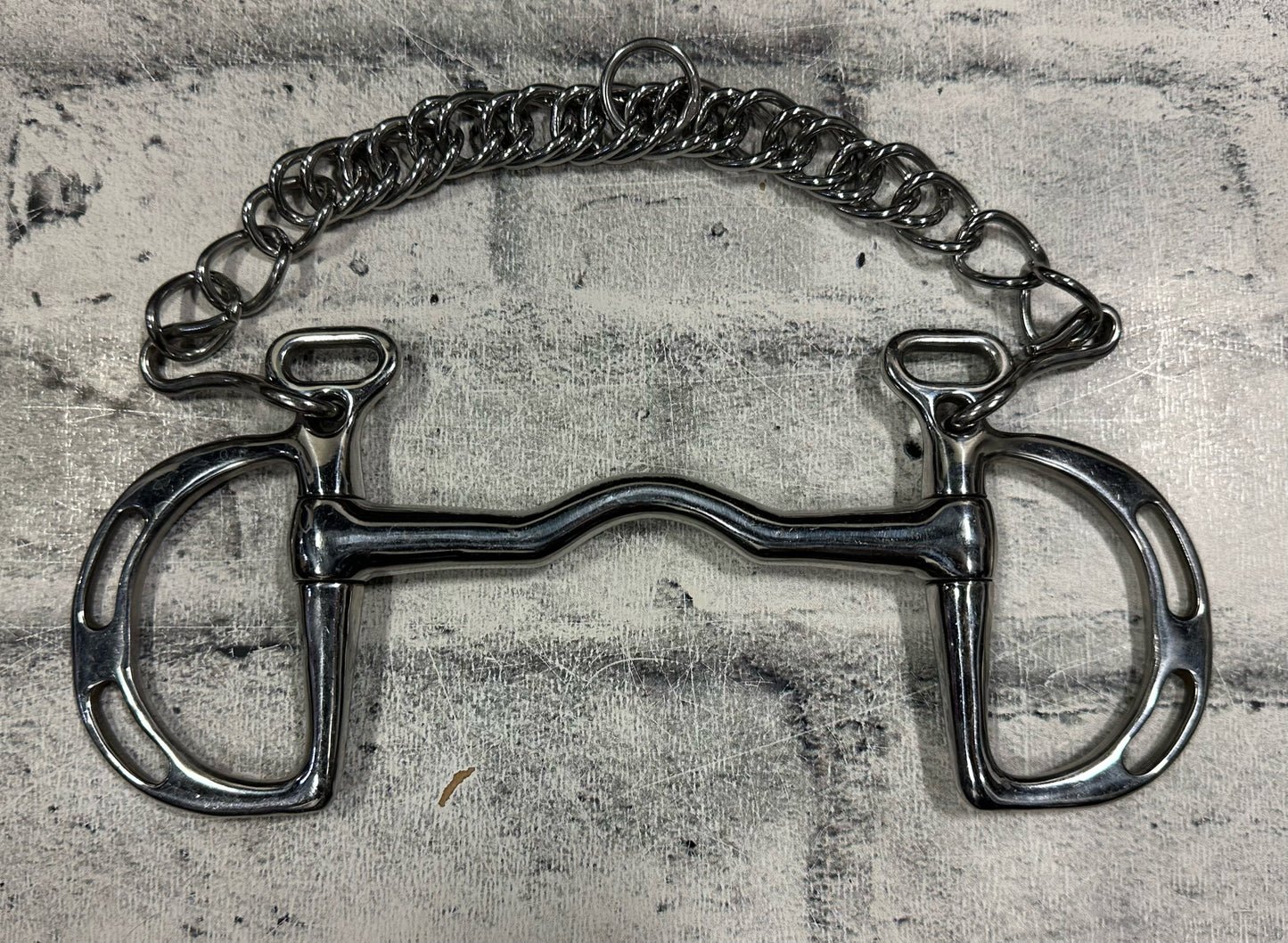 4.75" Ported Kimberwick Bit w/ Chain