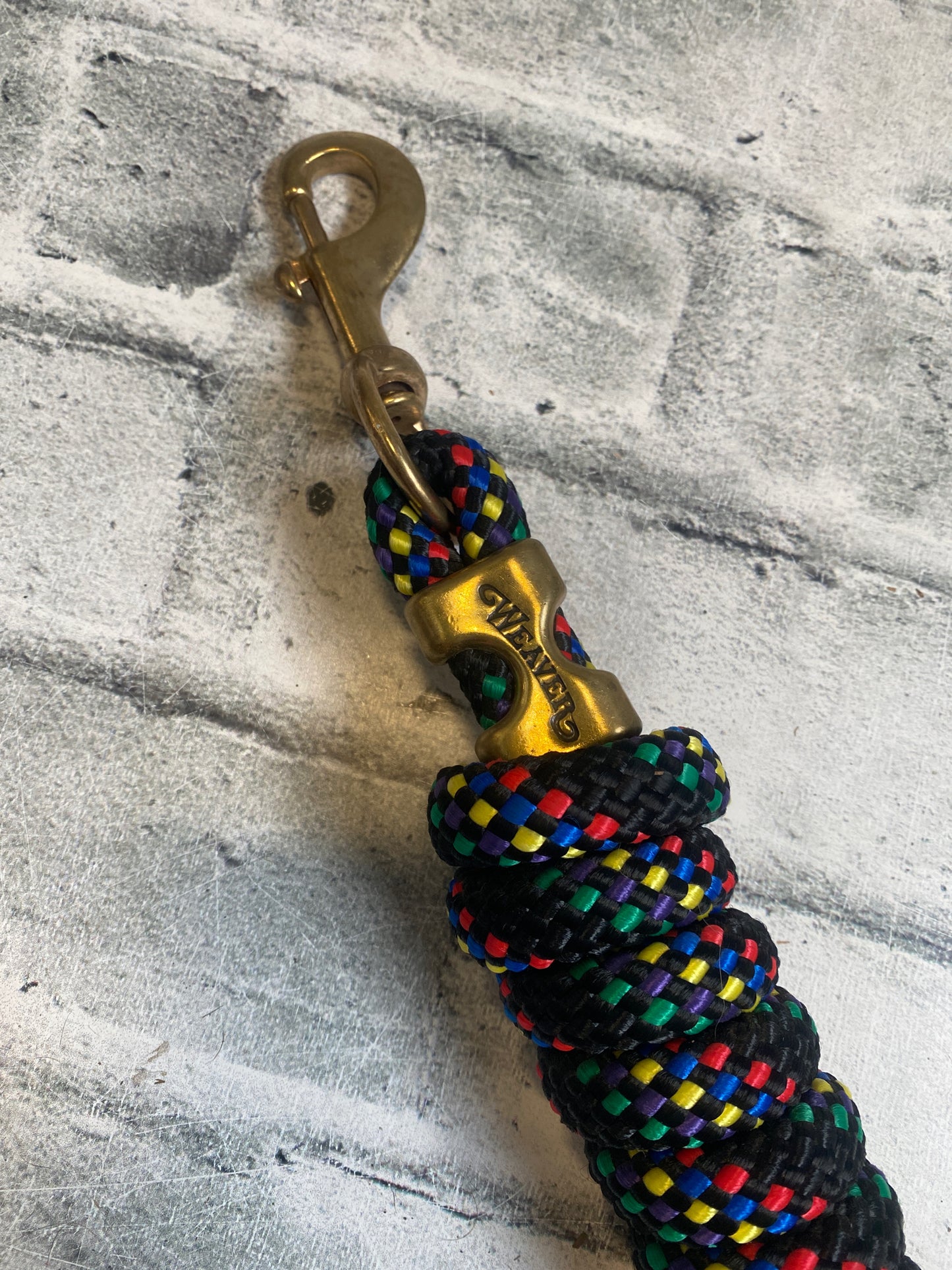 Weaver Lead Rope Black/Multi