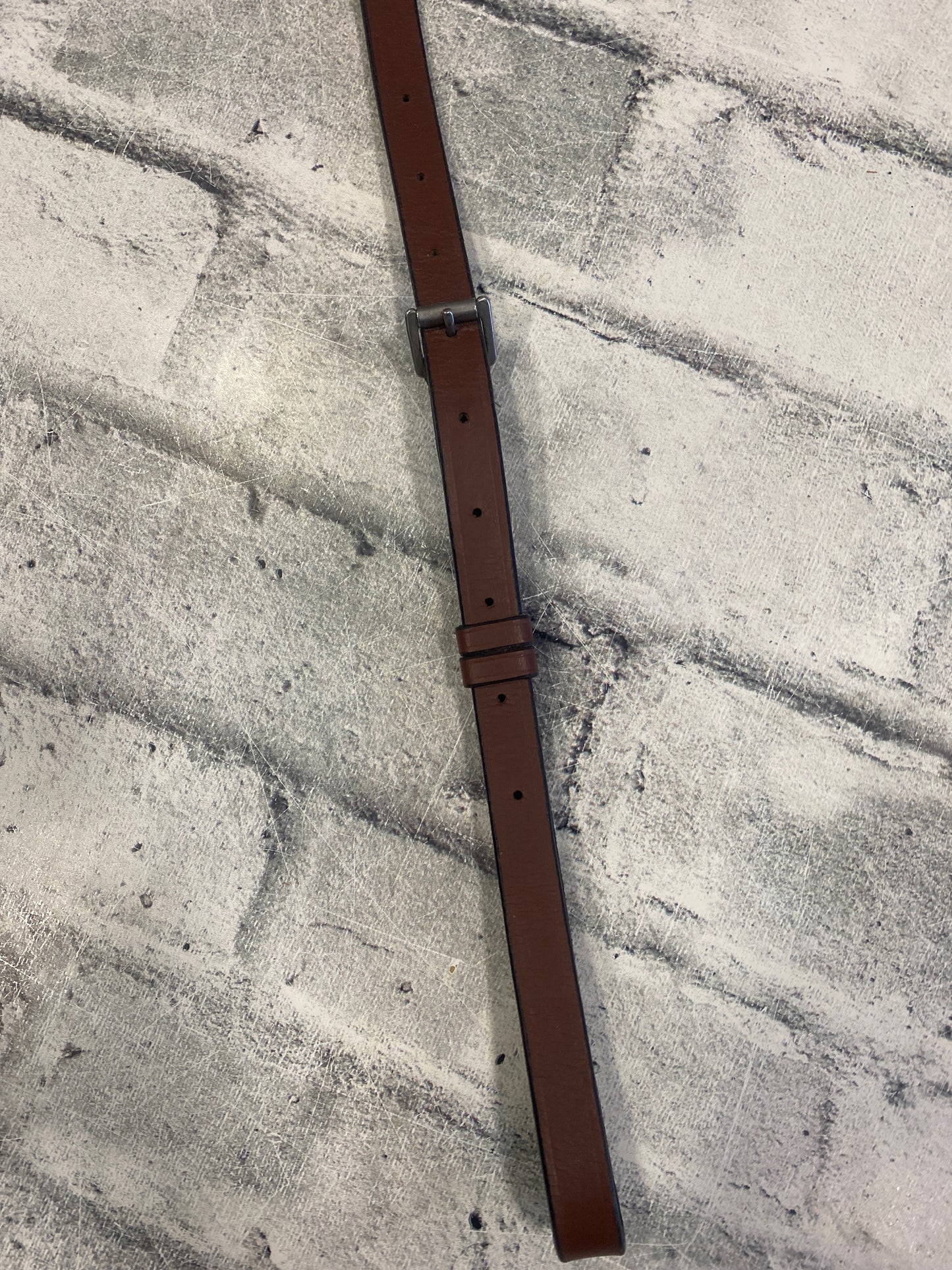 Raised Fancy Stitch Standing Martingale Brown XFull