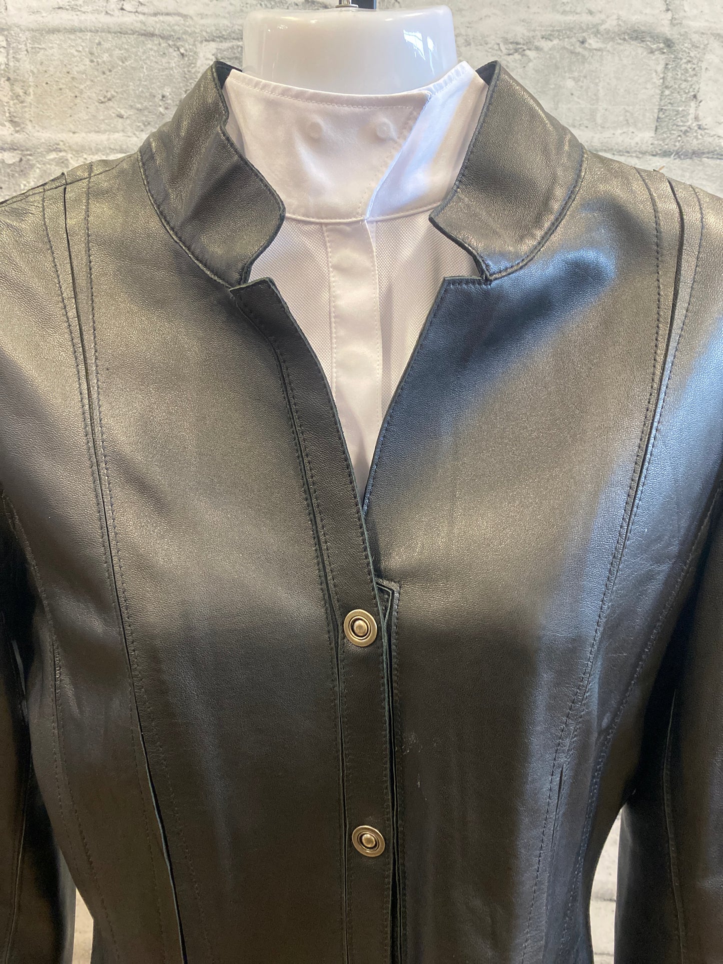 Danier Leather Jacket Black XS