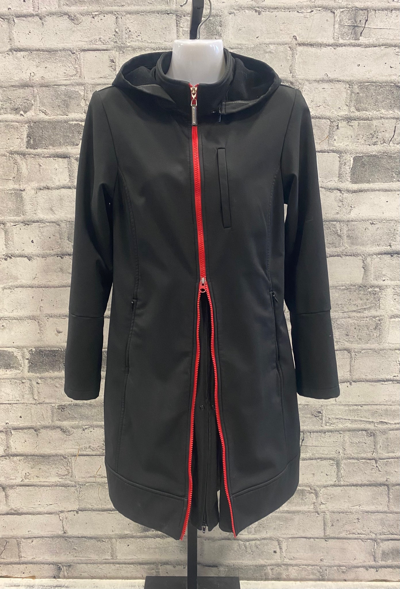 Asmar Long Riding Jacket Black XS