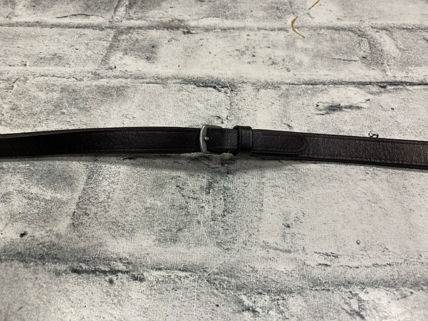 Bobby's Tack Braided Leather Bridle w/ Reins Brown Cob