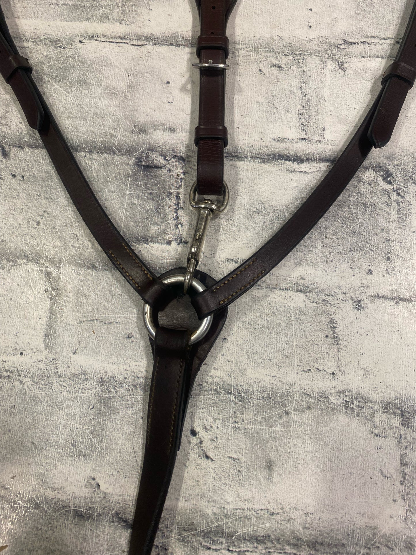 Breastplate w/ Running Attachment Brown F