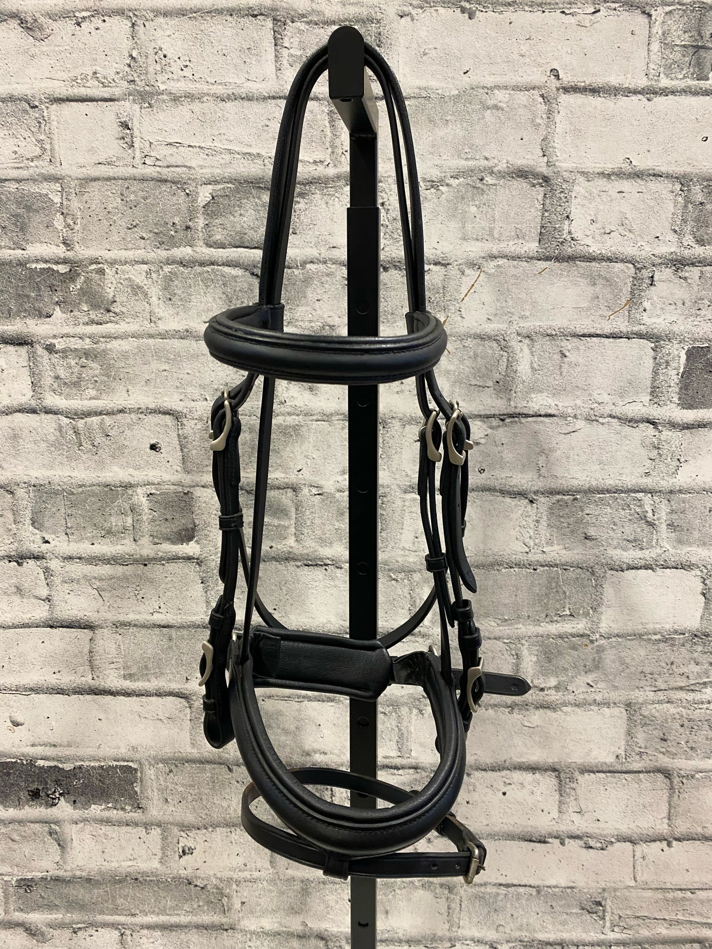 Keiffer Dressage Bridle w/ Crank Noseband Black F