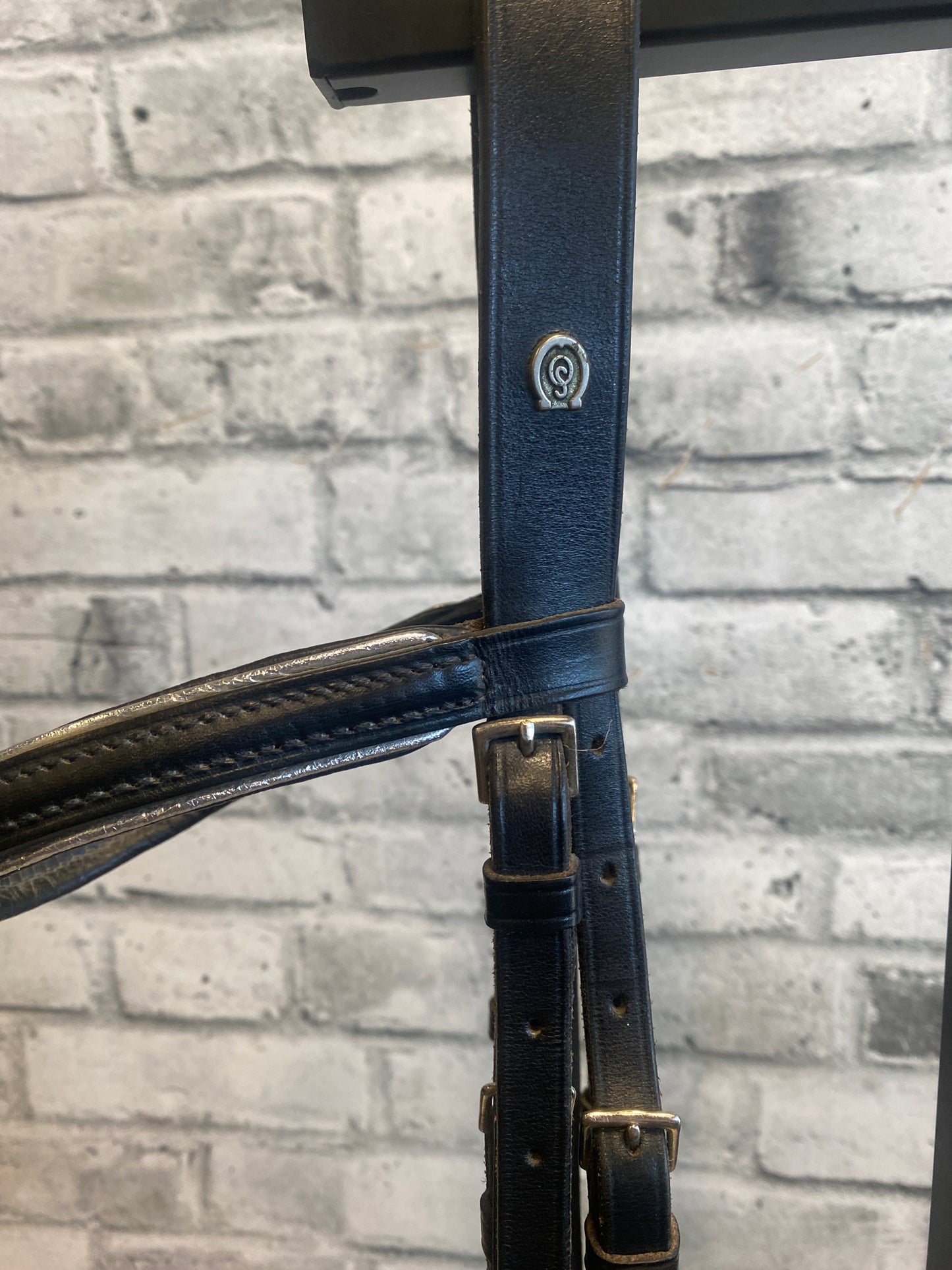 Otto Schumacher size 2 snaffle bridle w/ silver detail