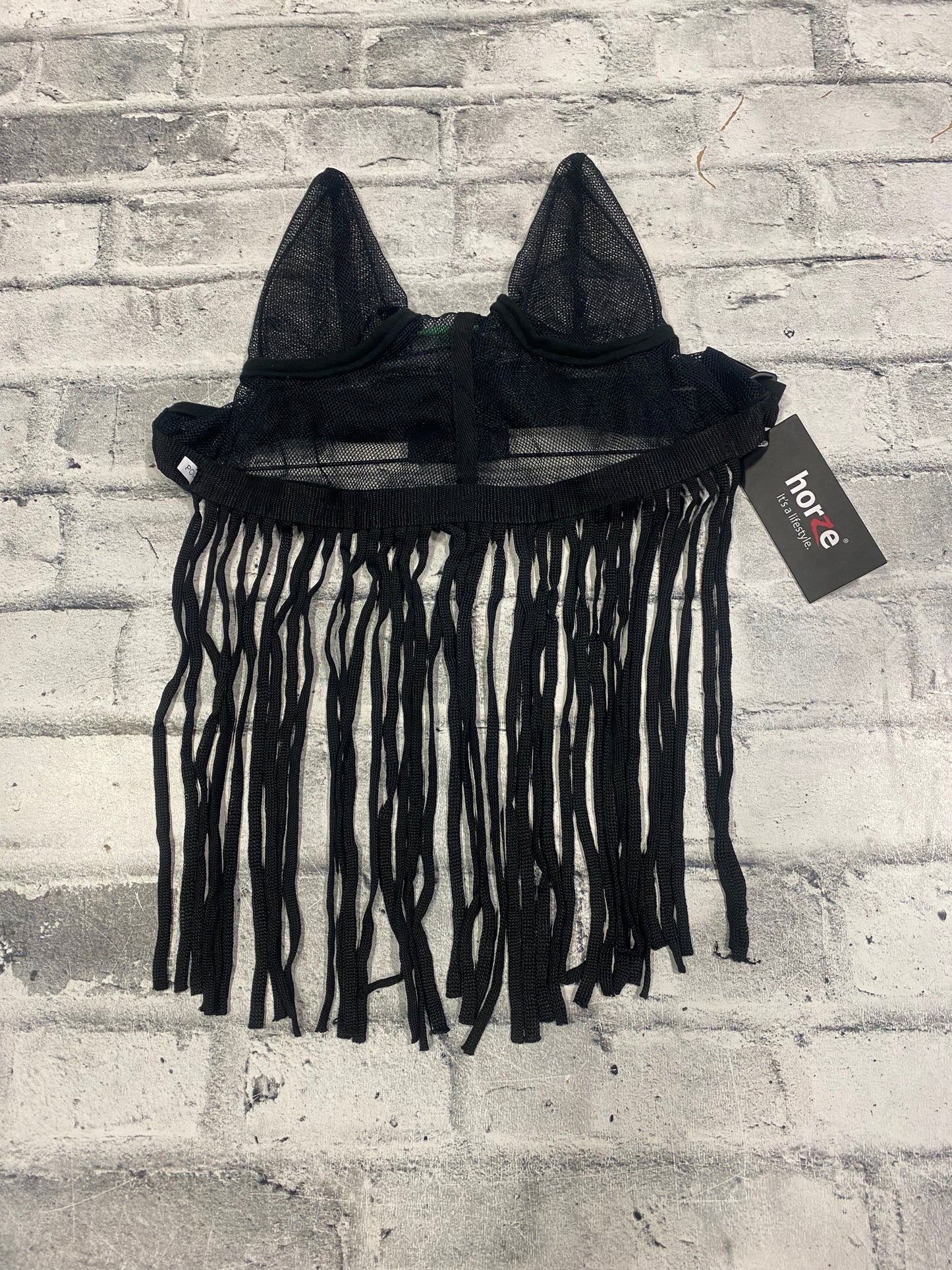 Horze Fly Veil Black Pony NEW