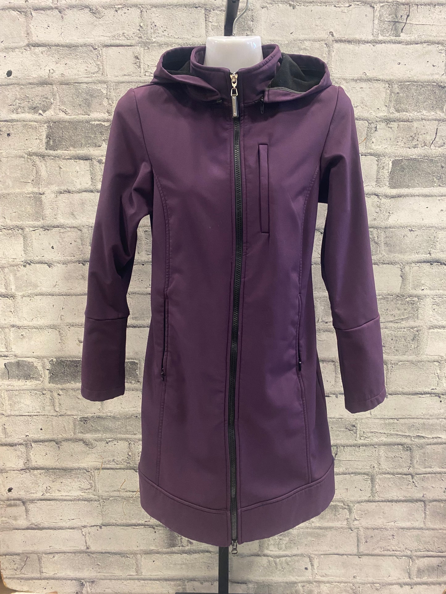 Asmar Long Riding Jacket Eggplant XXS