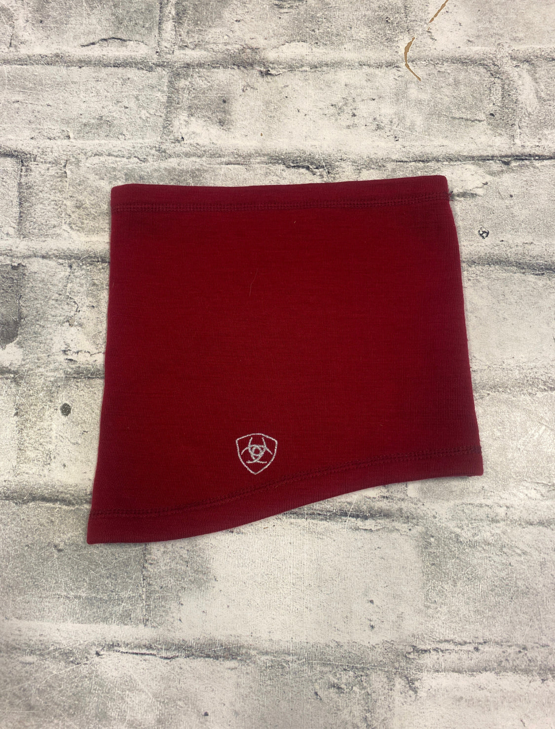 Ariat Fleece Face Gaiter Red