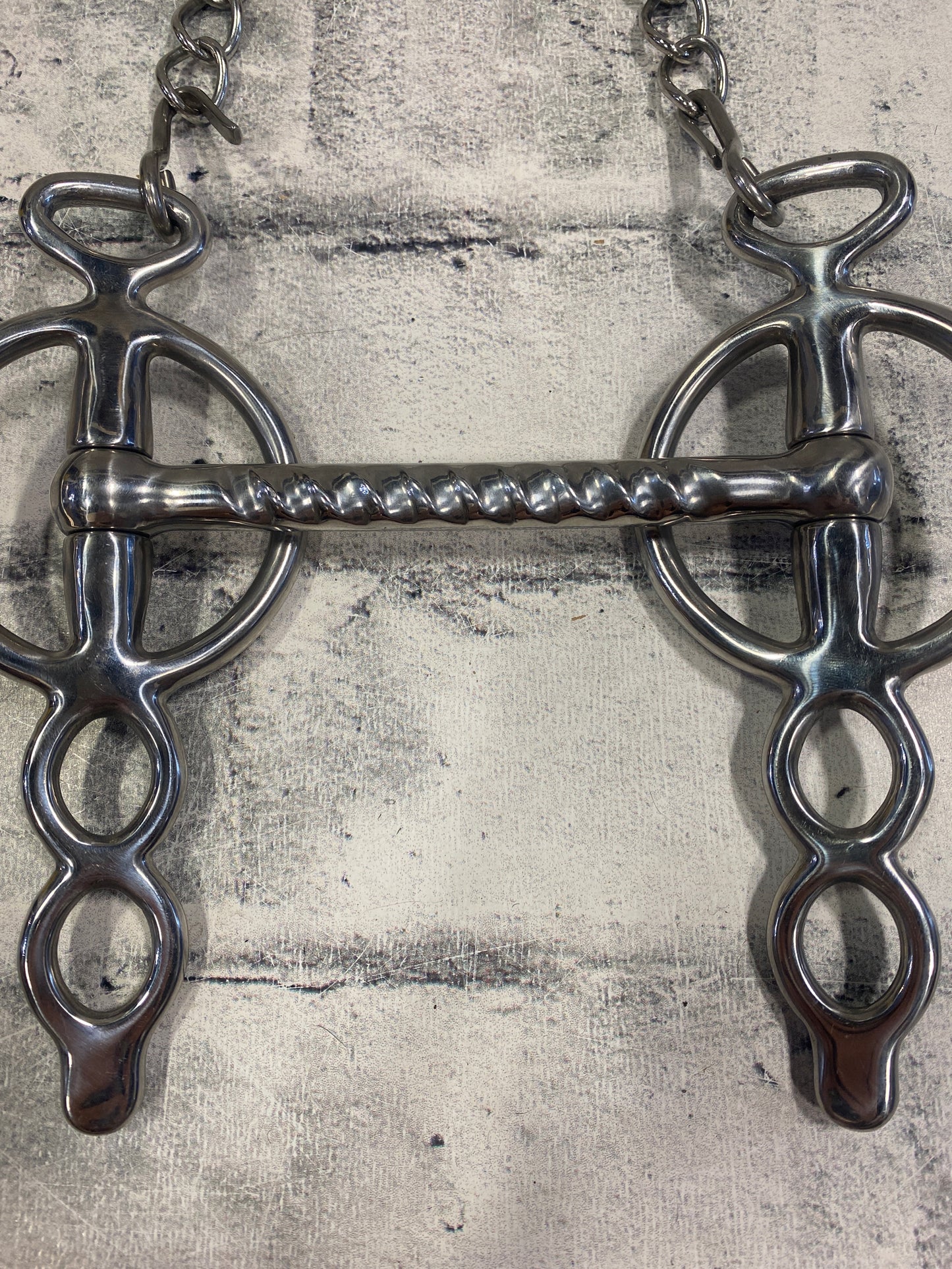 5" Straight Bar Cart Horse Driving Bit
