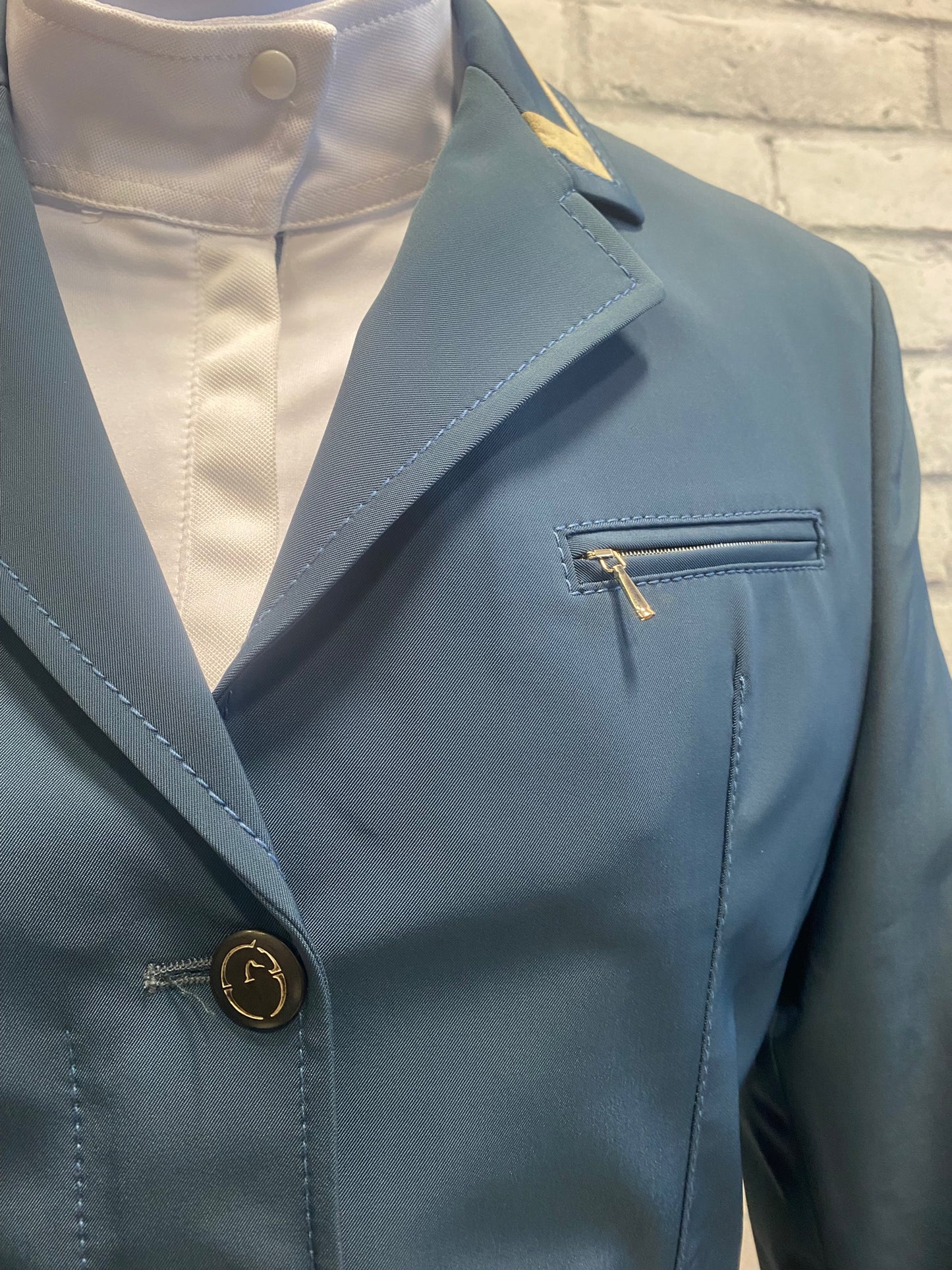 Vestrum Show Jacket Dusty Blue/Tan US 12 (EU 44)