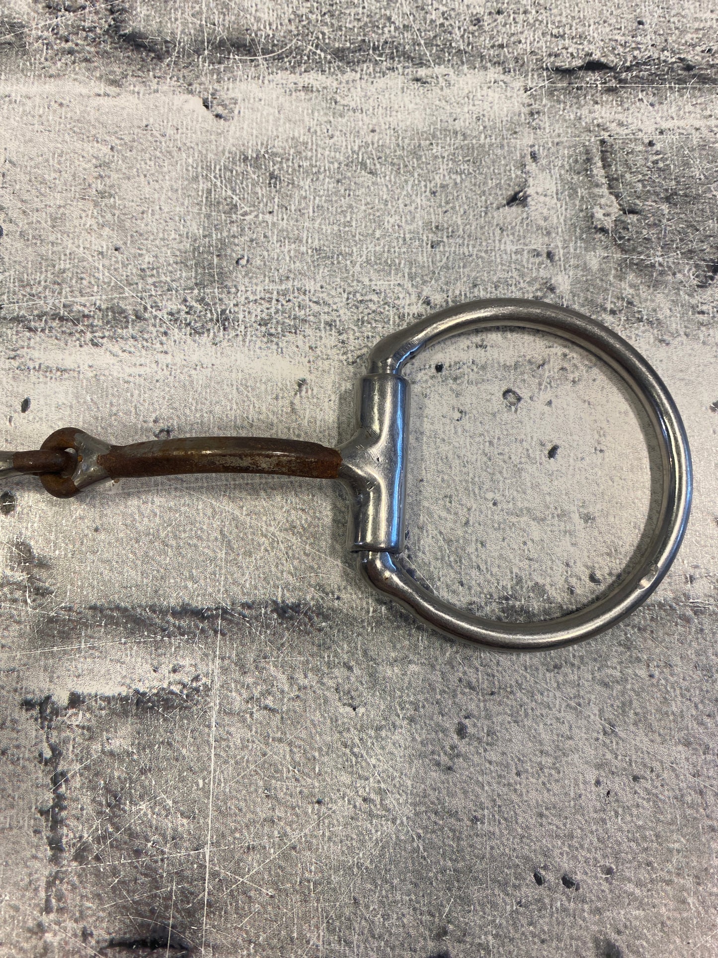 5" Curved Sharp Edge Snaffle