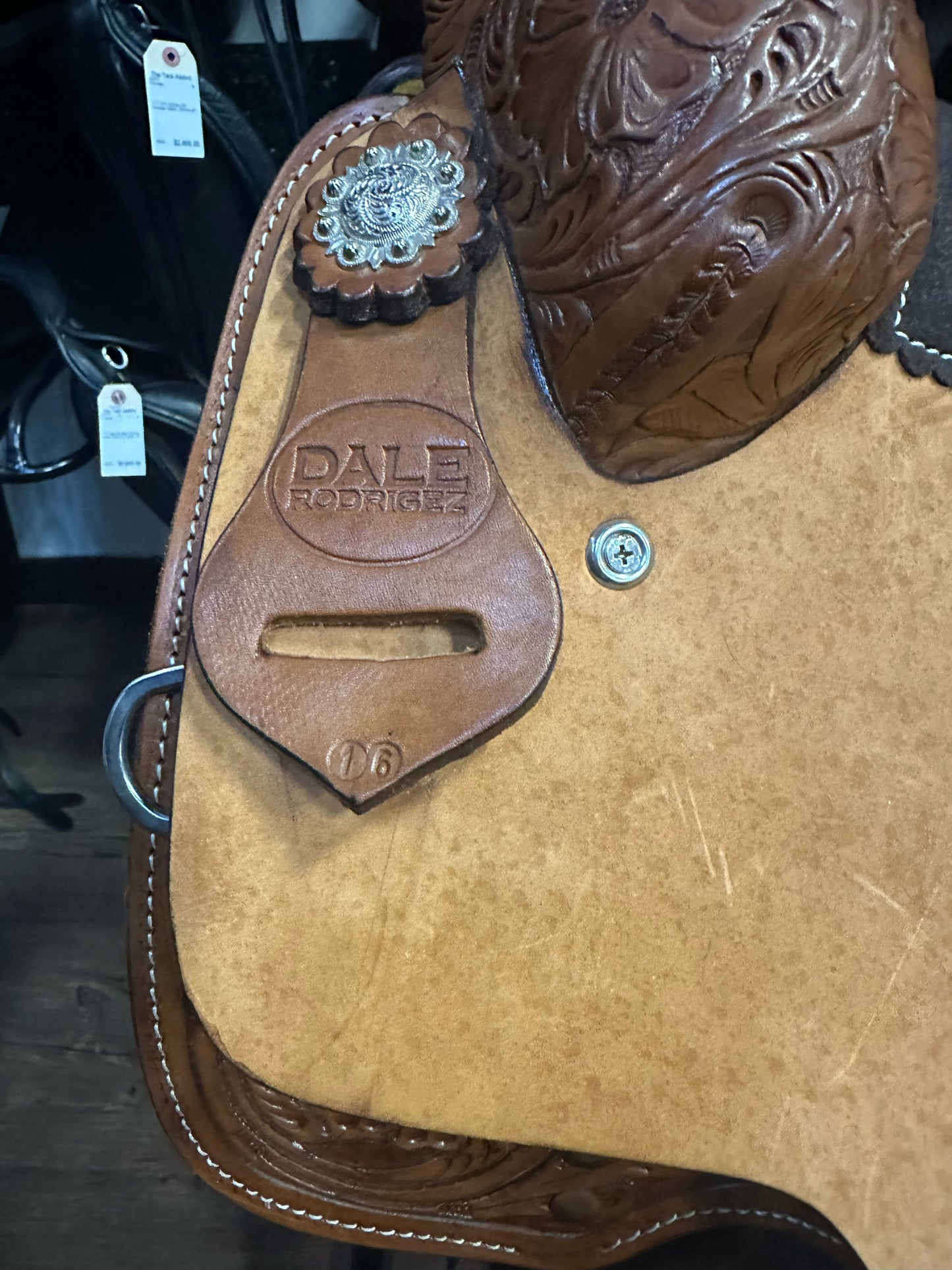 16" Dale Rodriguez Pleasure Trail Saddle