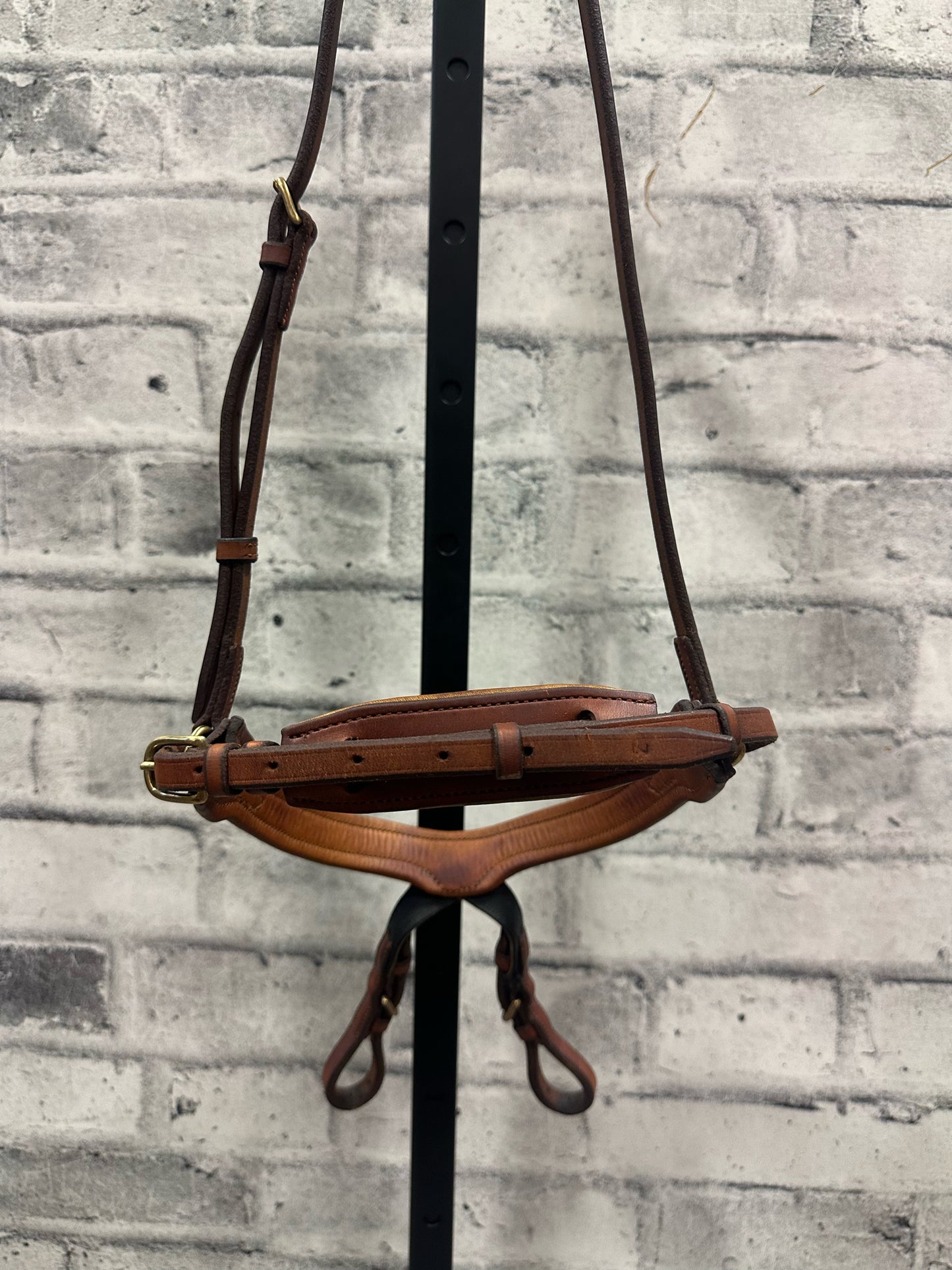 CWD Brown Padded Crank Noseband Cavesson F