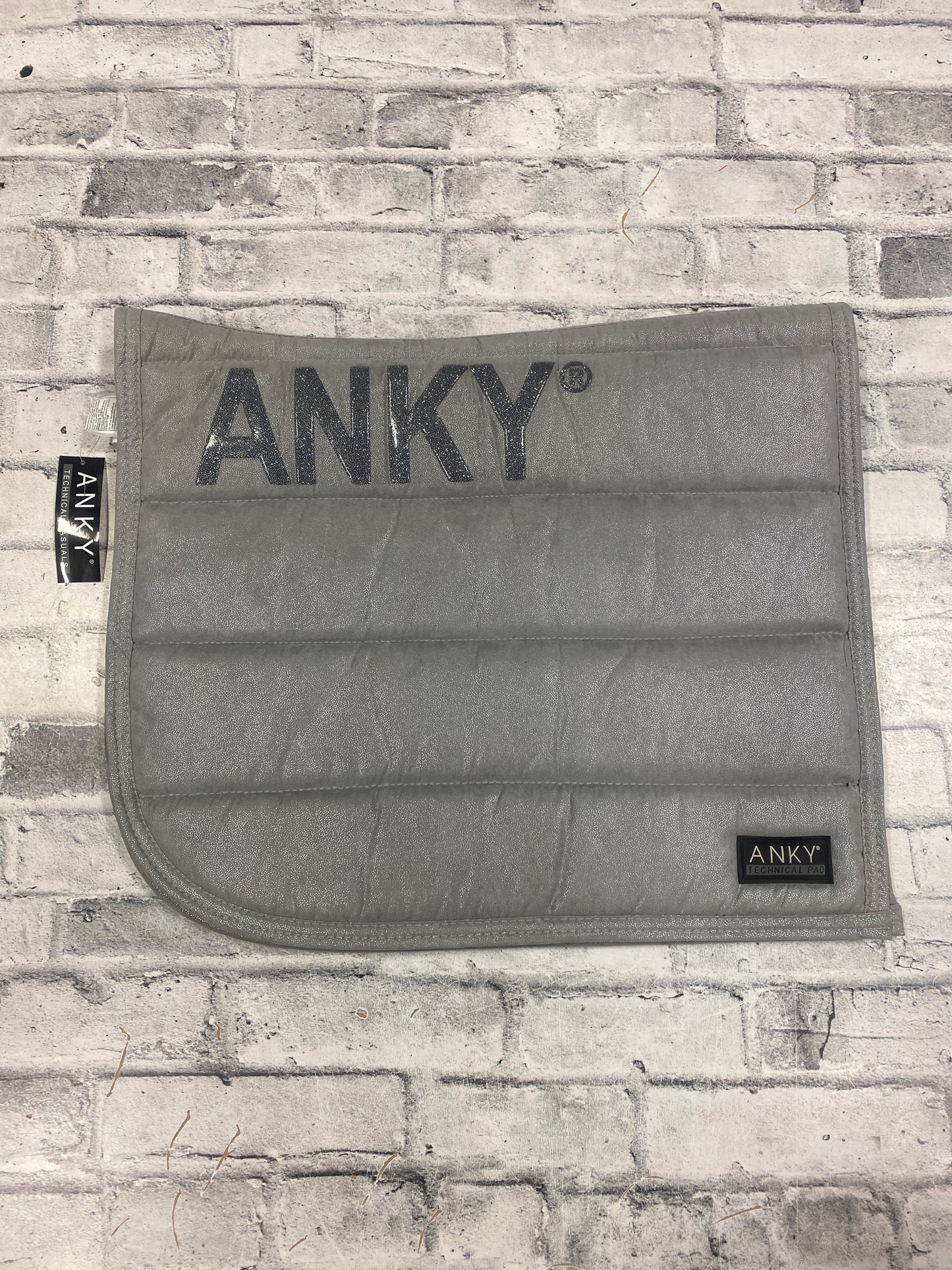 Anky Dressage Saddle Pad Silver Sparkle NEW