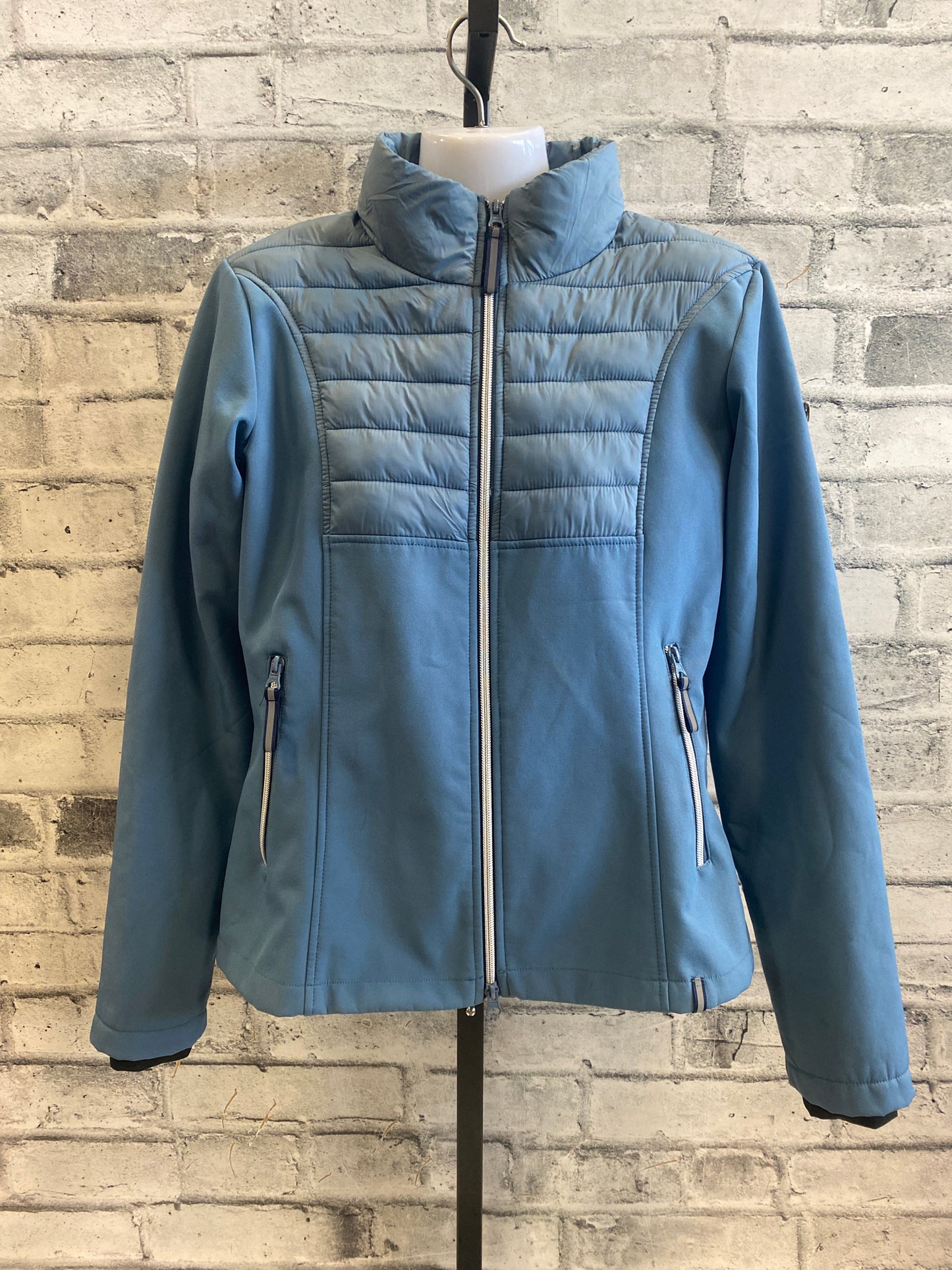 Horze Quilted Jacket Steel Blue M