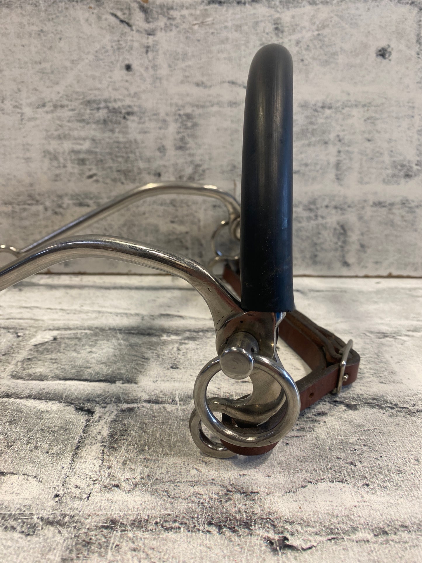 Long Shank Rubber Nose Hackamore