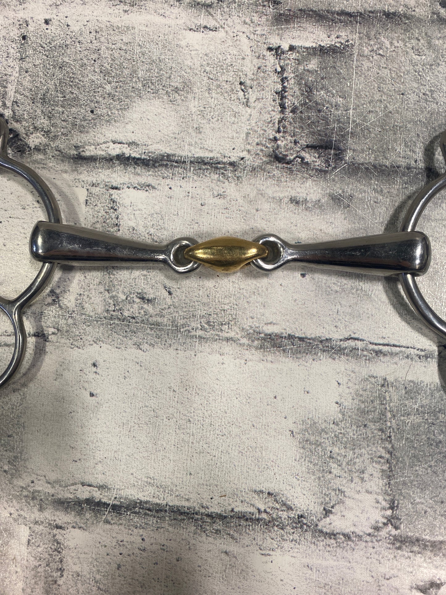 5.5" Stubben Broken 3-Ring Gag