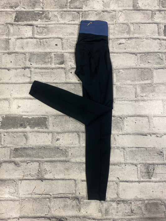 Equitheme KP Riding Tights Childrens Charcoal & Lavender 12