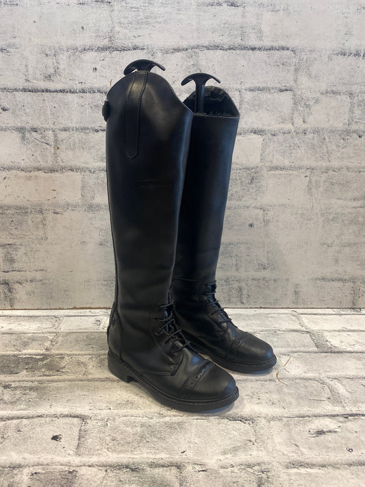 Tuffrider Feild Boots Black Childrens 1 H 14.5 C 11