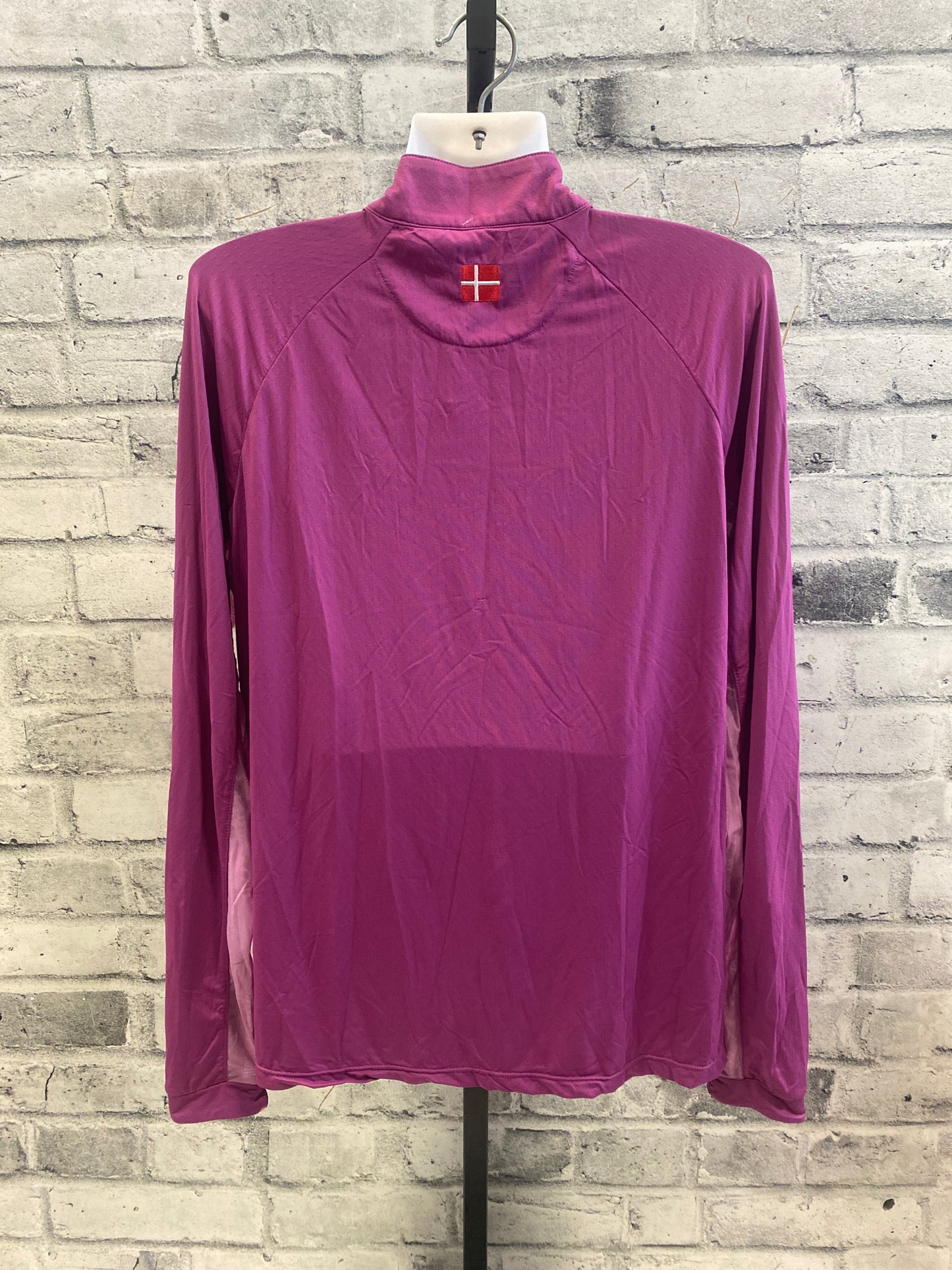 Kastel 1/4 Zip LS Sun Shirt Magenta XL