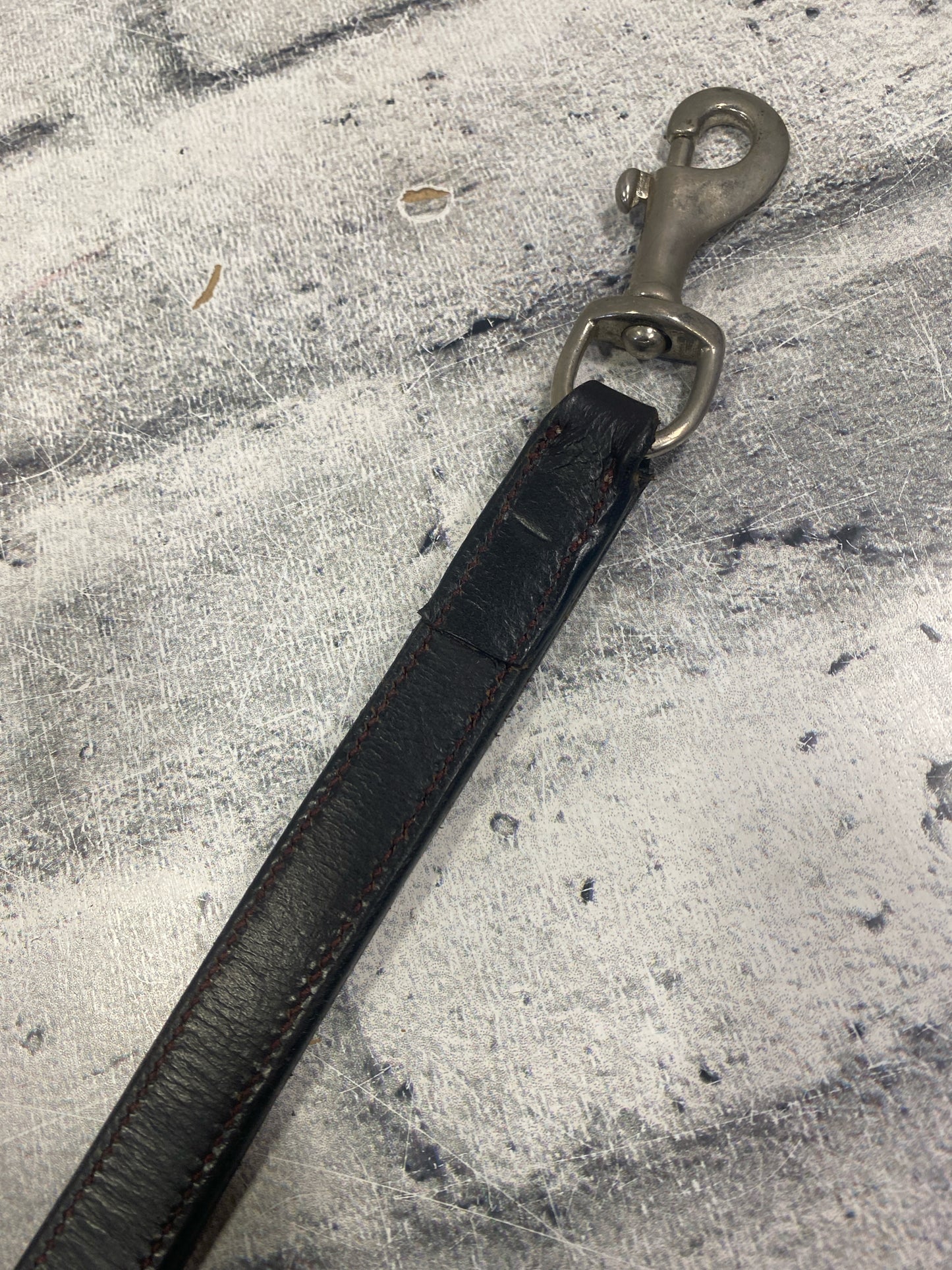 Leather Grab Strap Brown