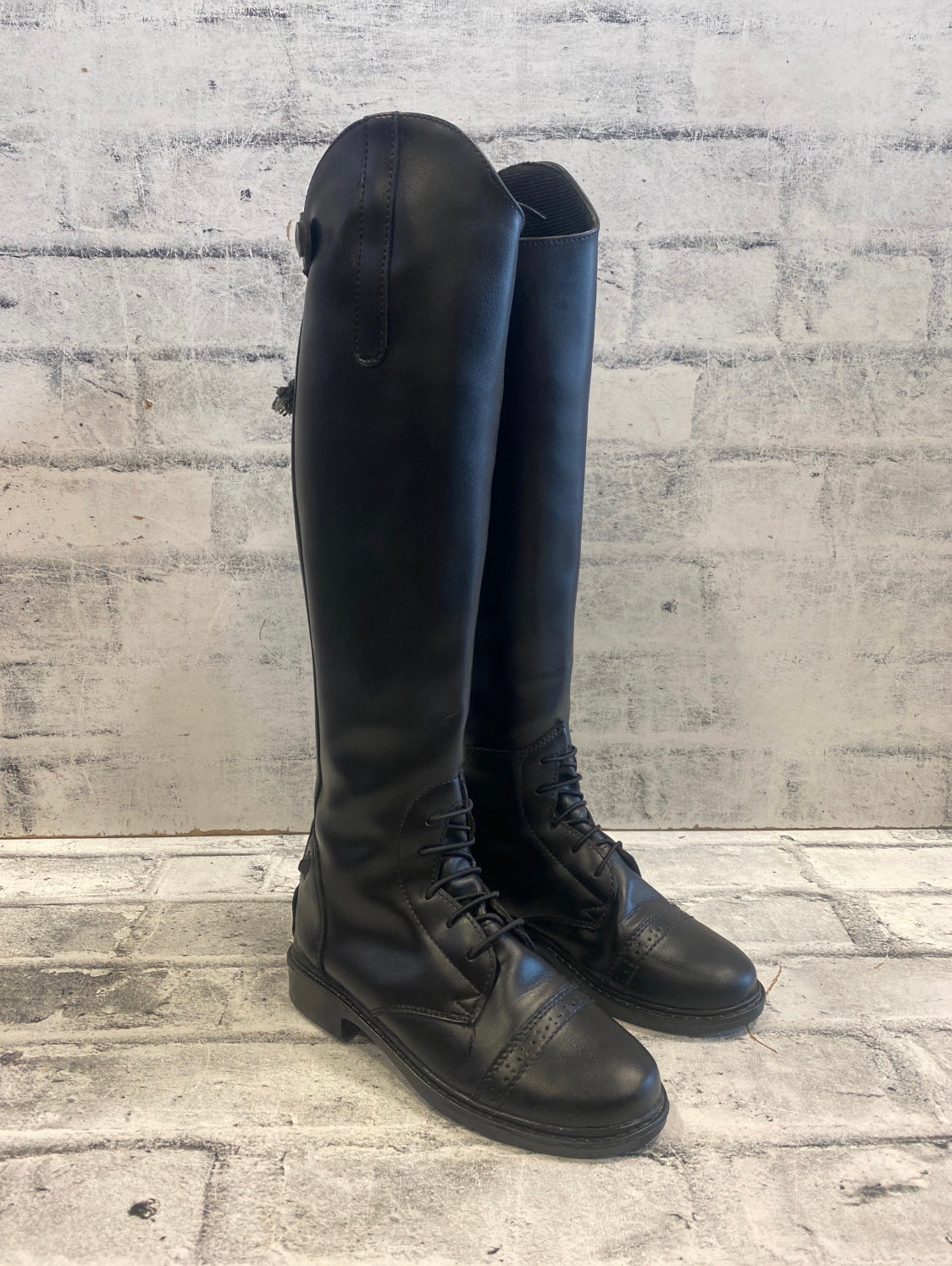 Tuffrider Childrens Tall Boots Black 3