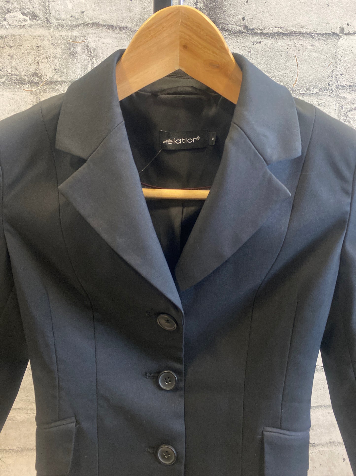 Elation Show Jacket Black Childrens 8