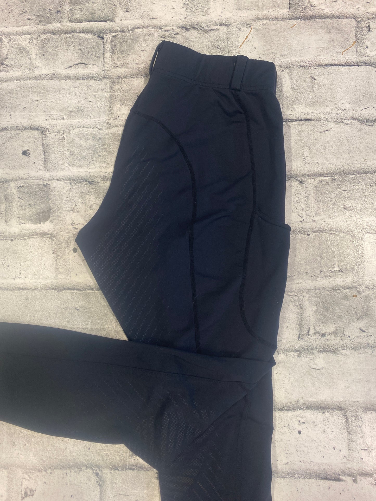 FITS Pull On Riding Tights Black M