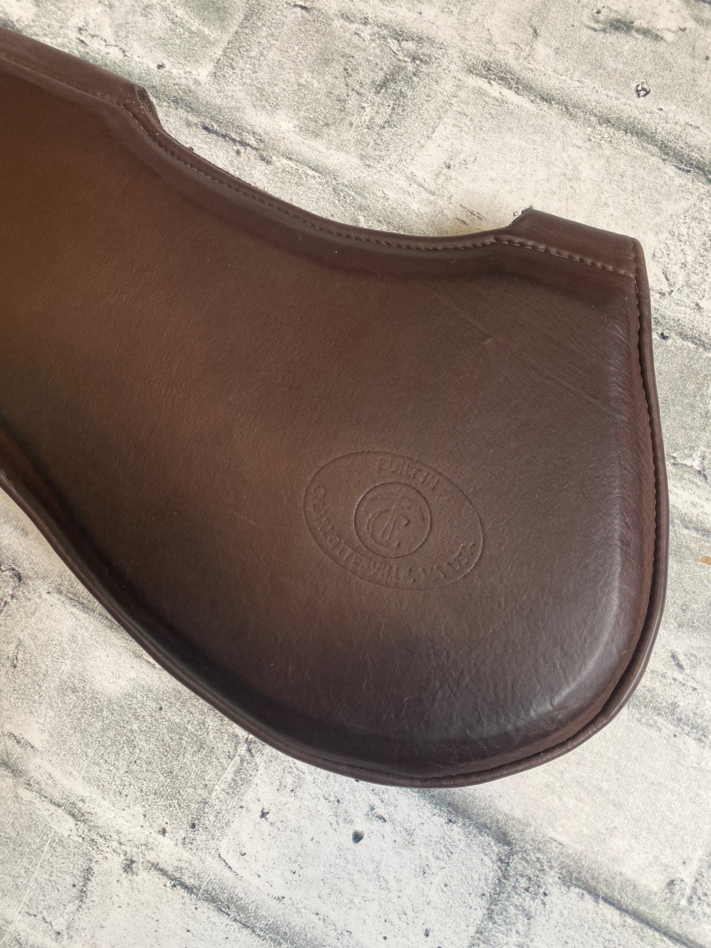 Tad Coffin Leather Half Pad w/Wither Relief
