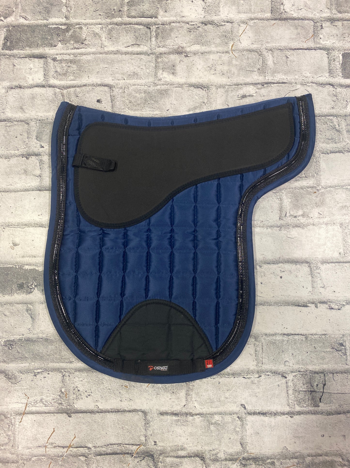 Shires Shaped Dressage Pad Blue