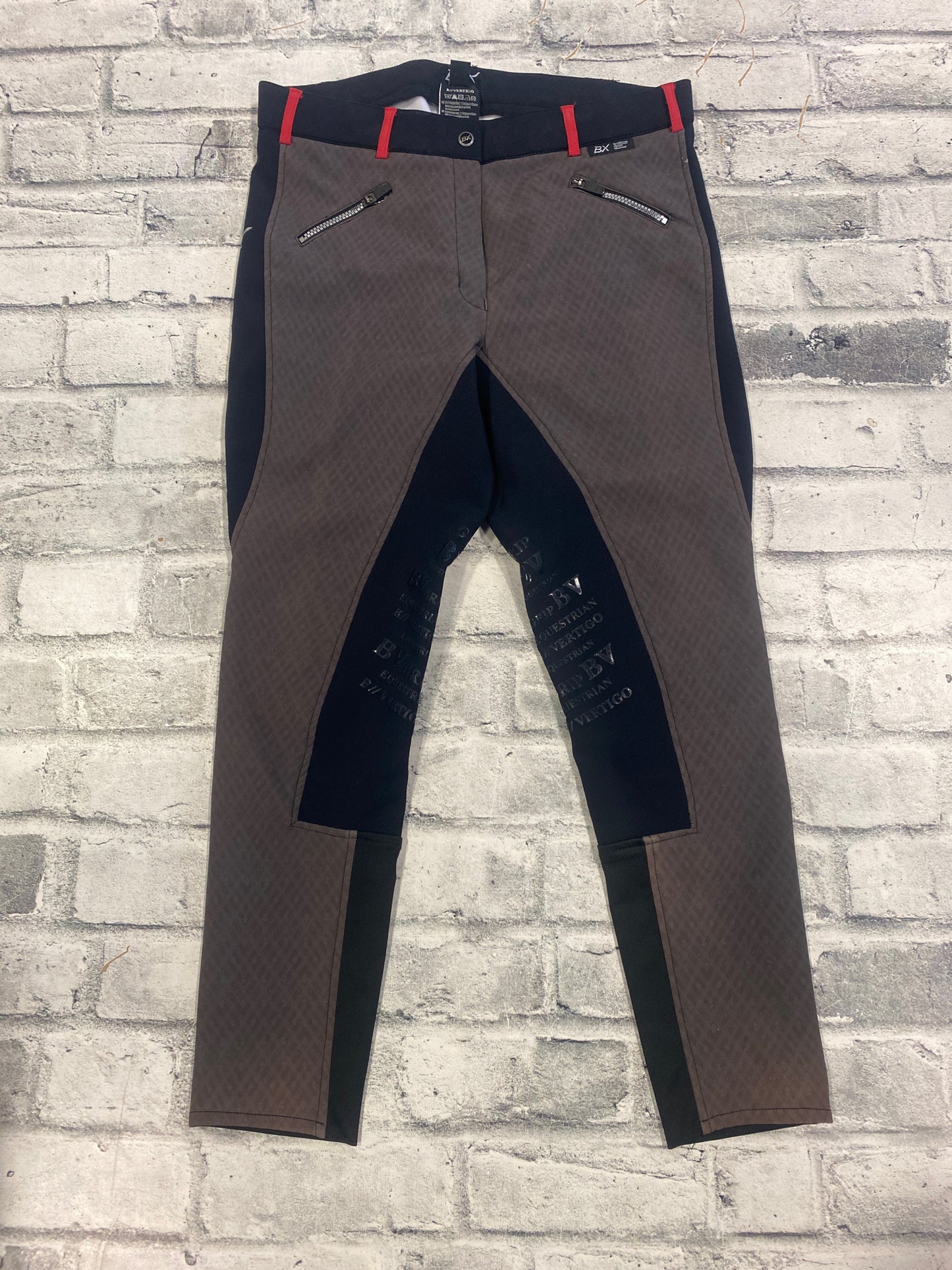 B//Vertigo FS Breeches Grey/Black 32