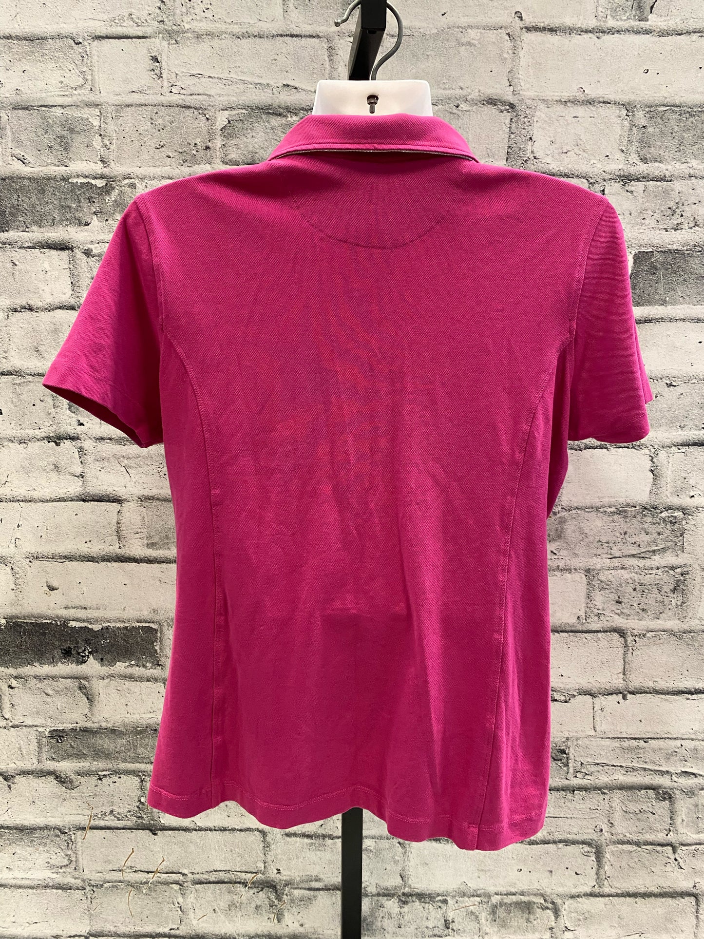 BR SS Polo Pink L