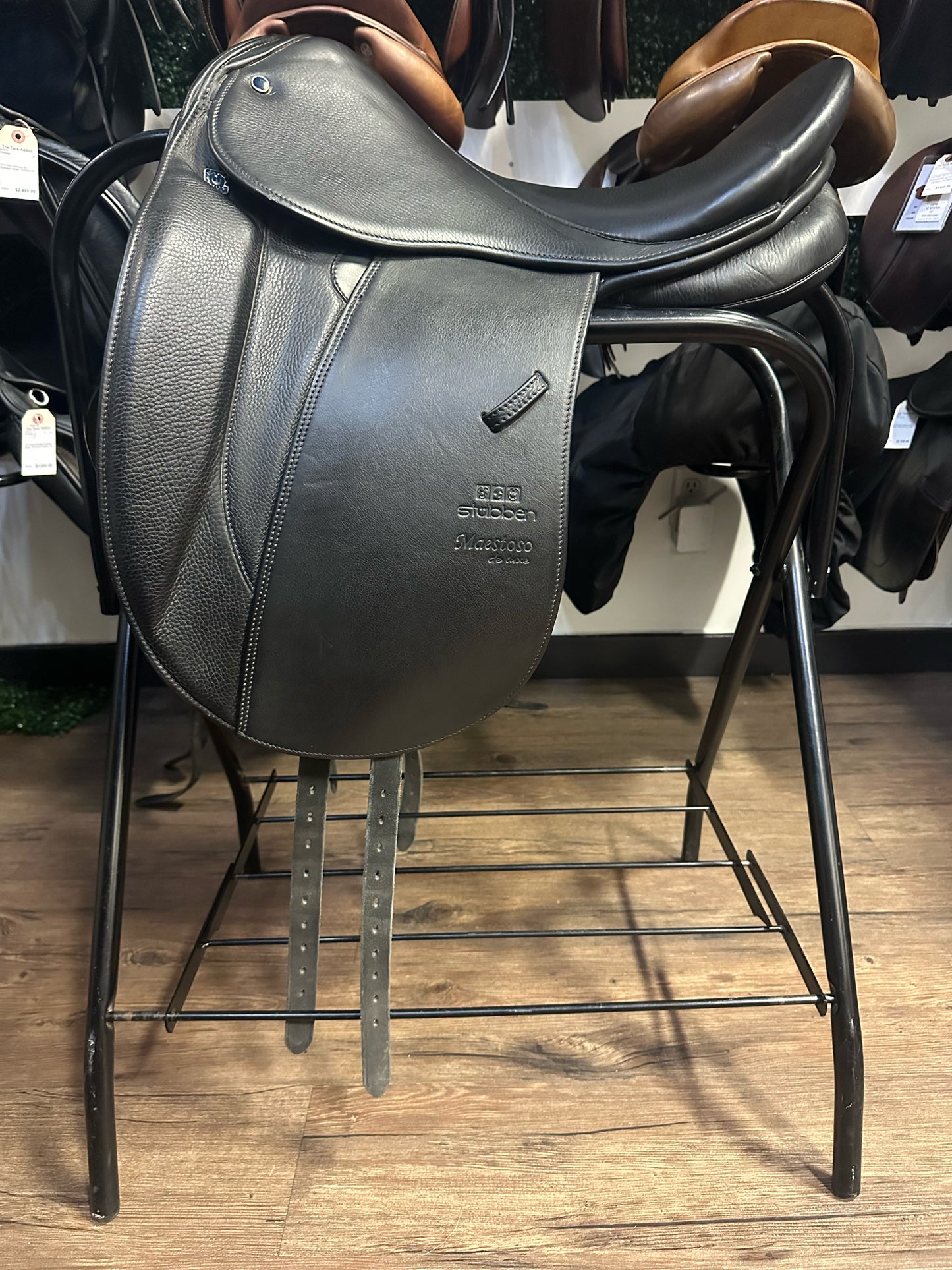 17.5" Stubben Maestoso de luxe Dressage Saddle