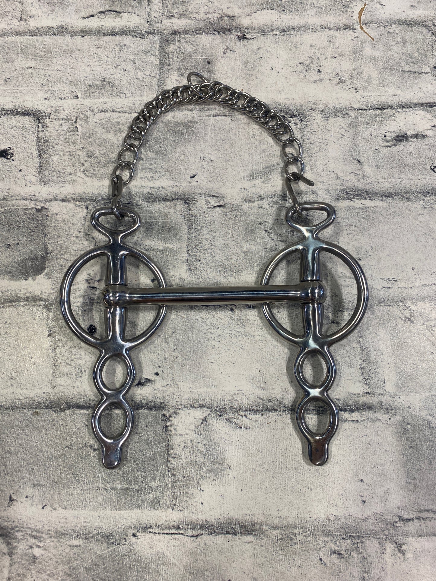 5" Straight Bar Cart Horse Driving Bit