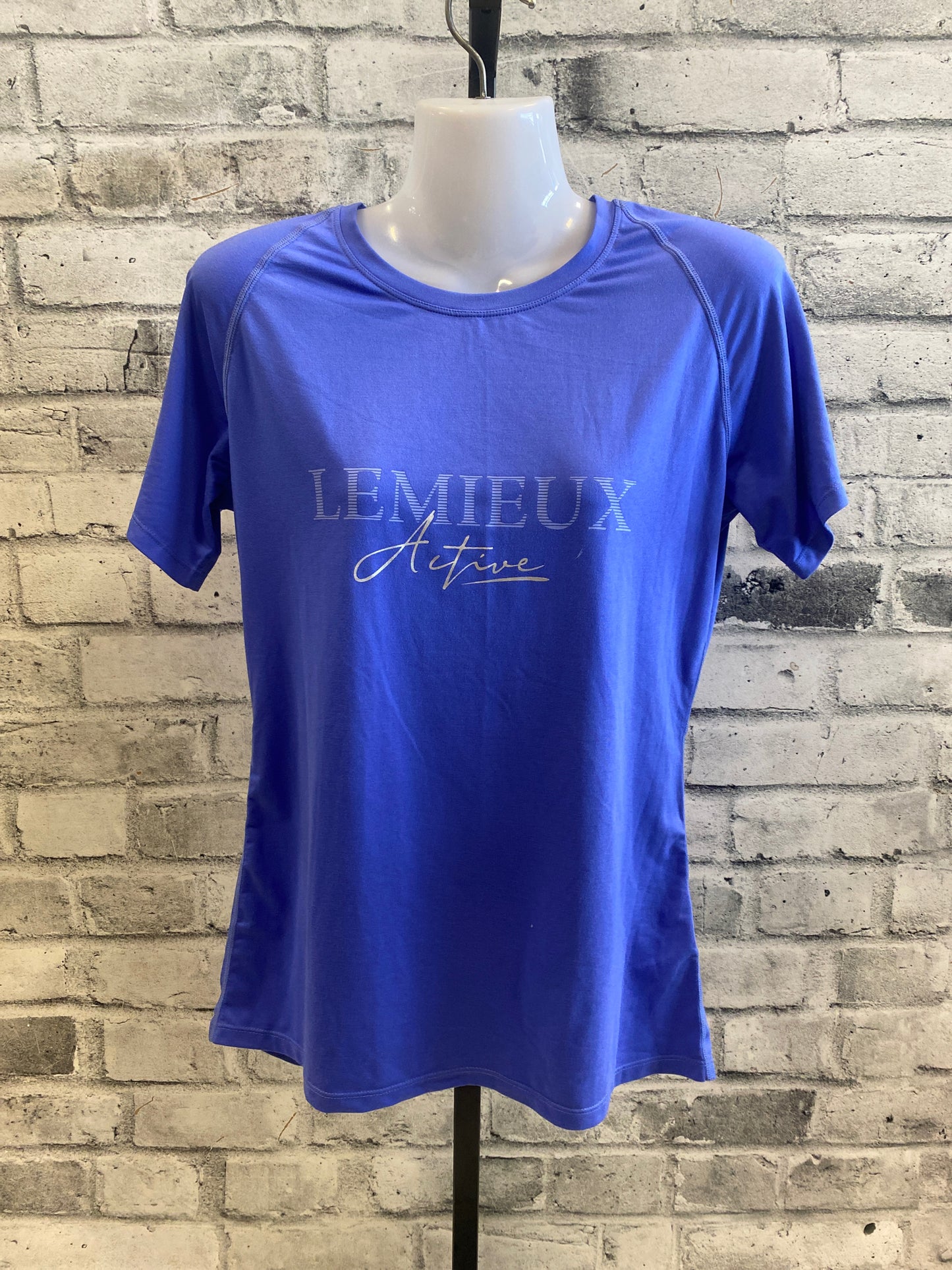 LeMieux Luxe T-Shirt Bluebell M