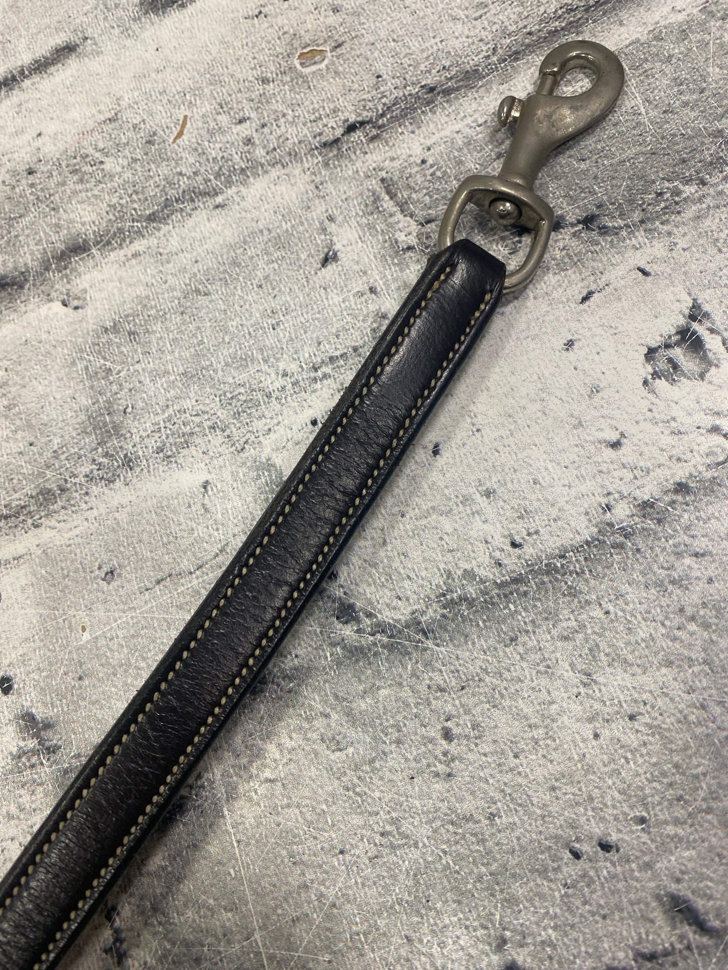 Leather Grab Strap Brown