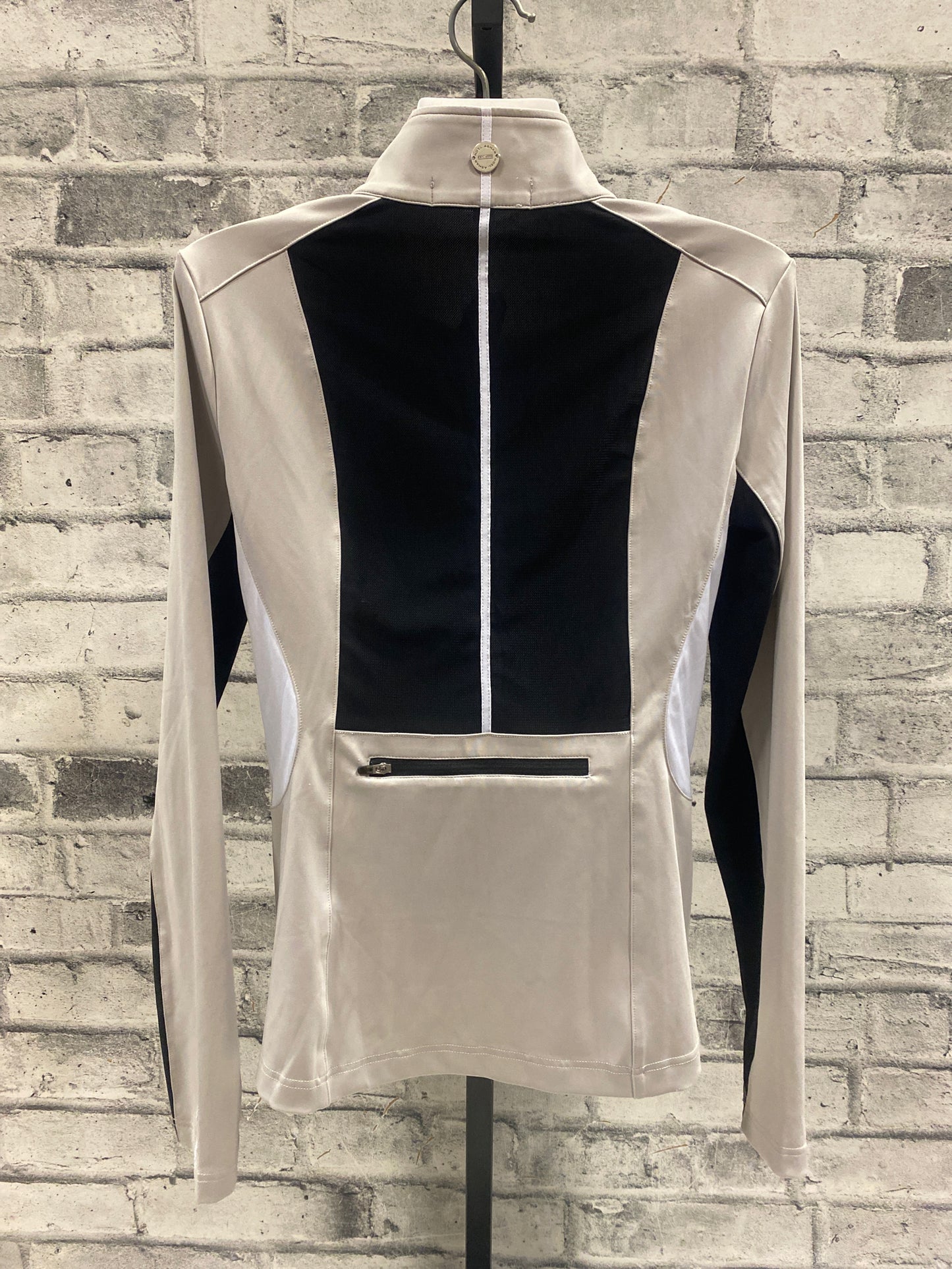 Asmar Zip Up Lightweight Jacket Grey/Black M