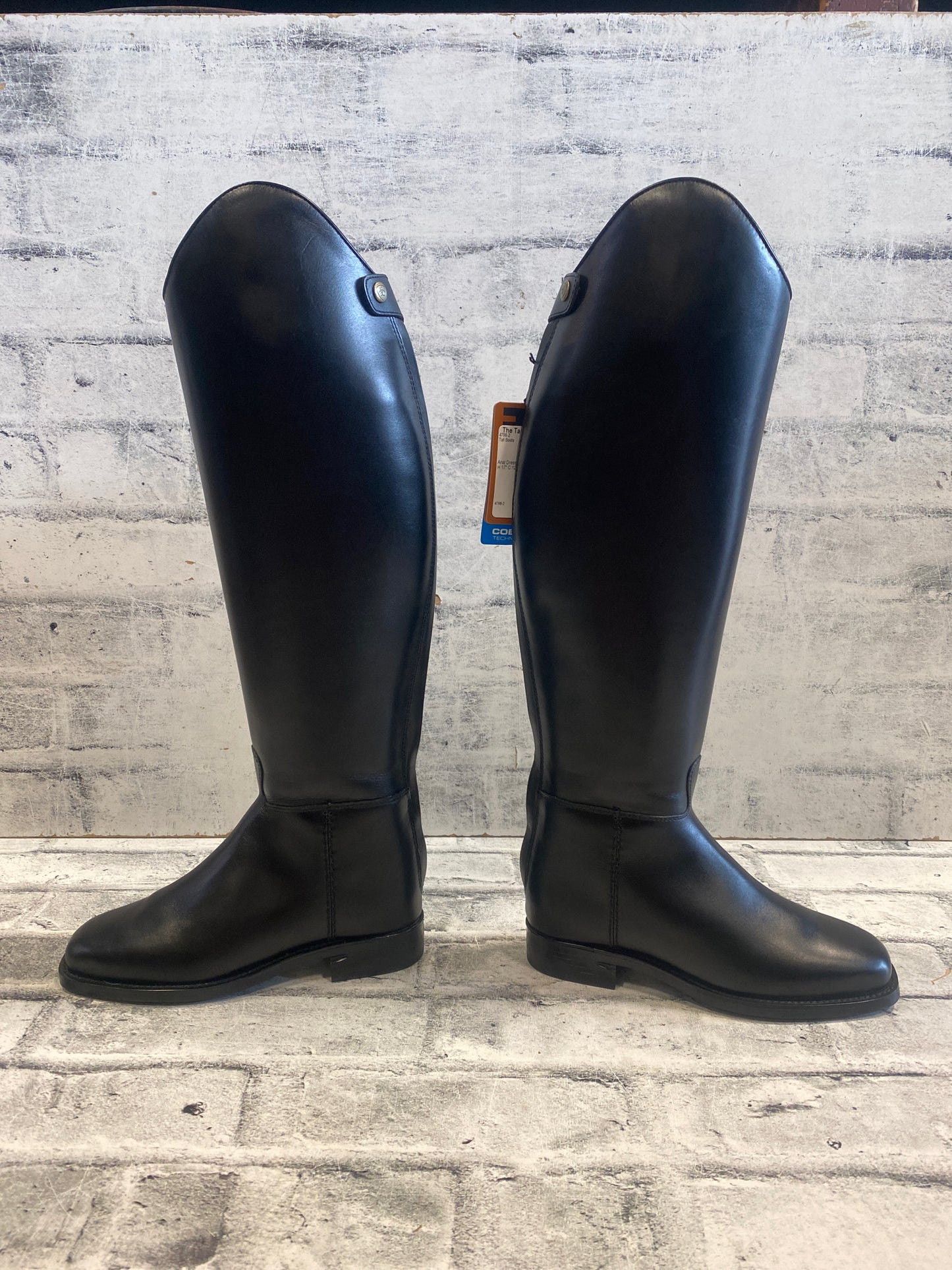 Ariat Dress Boots Black 5.5 H 17" C 12.5" NEW - Bag Incl.