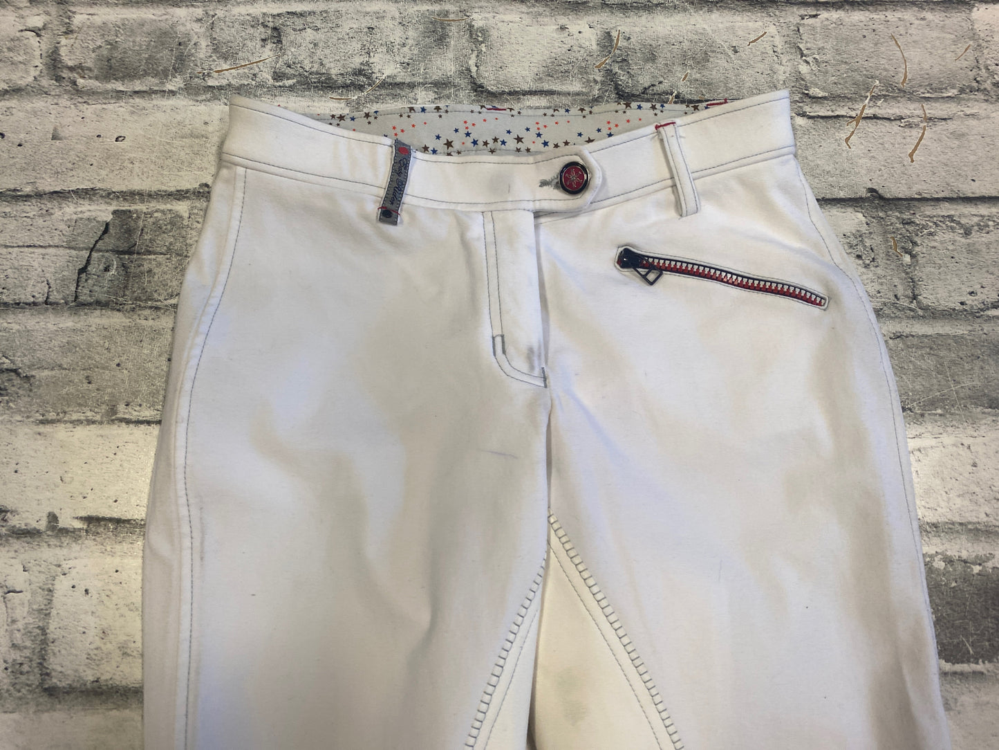 Euro-Star FS Breeches White 28