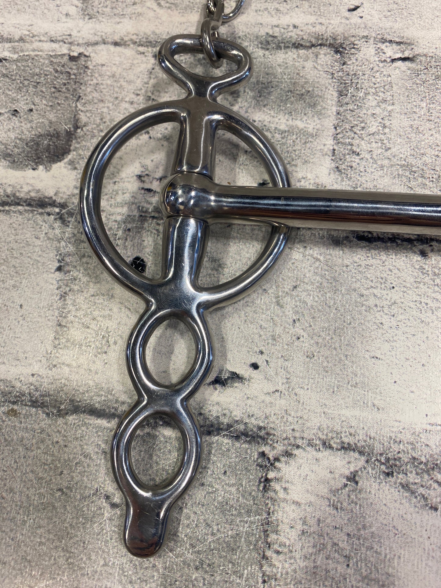 5" Straight Bar Cart Horse Driving Bit