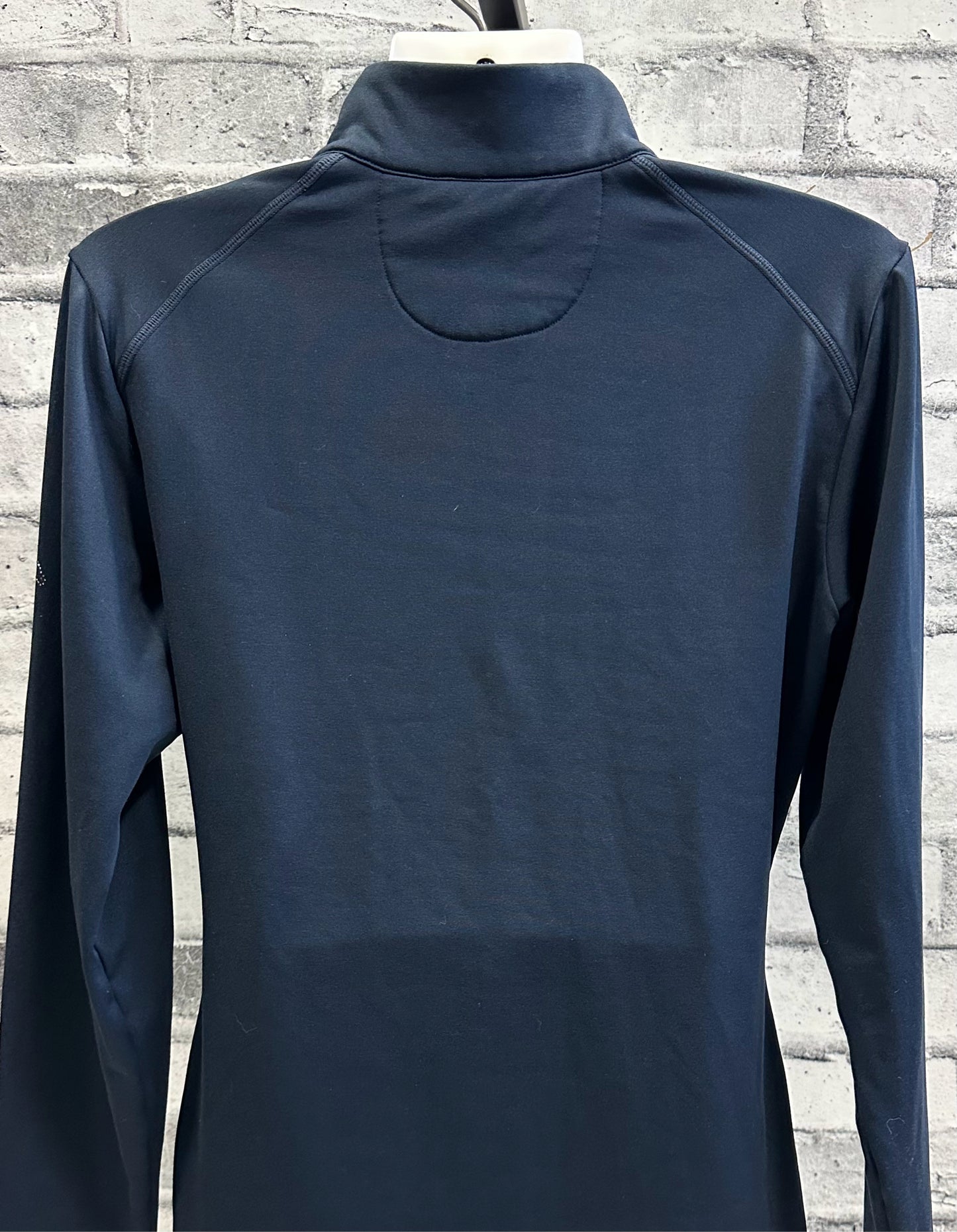 TemtEQ 1/4 Zip LS Shirt Navy M