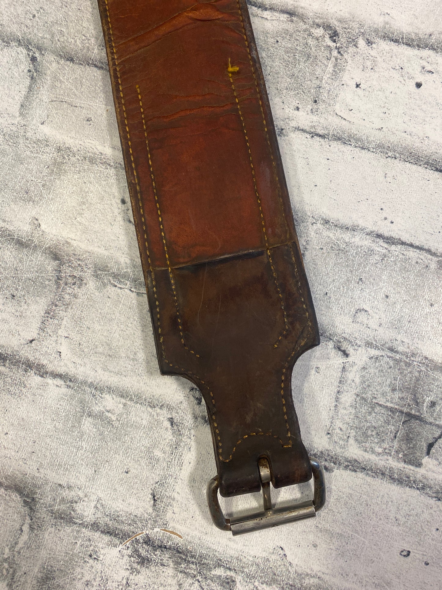 Leather Back Cinch