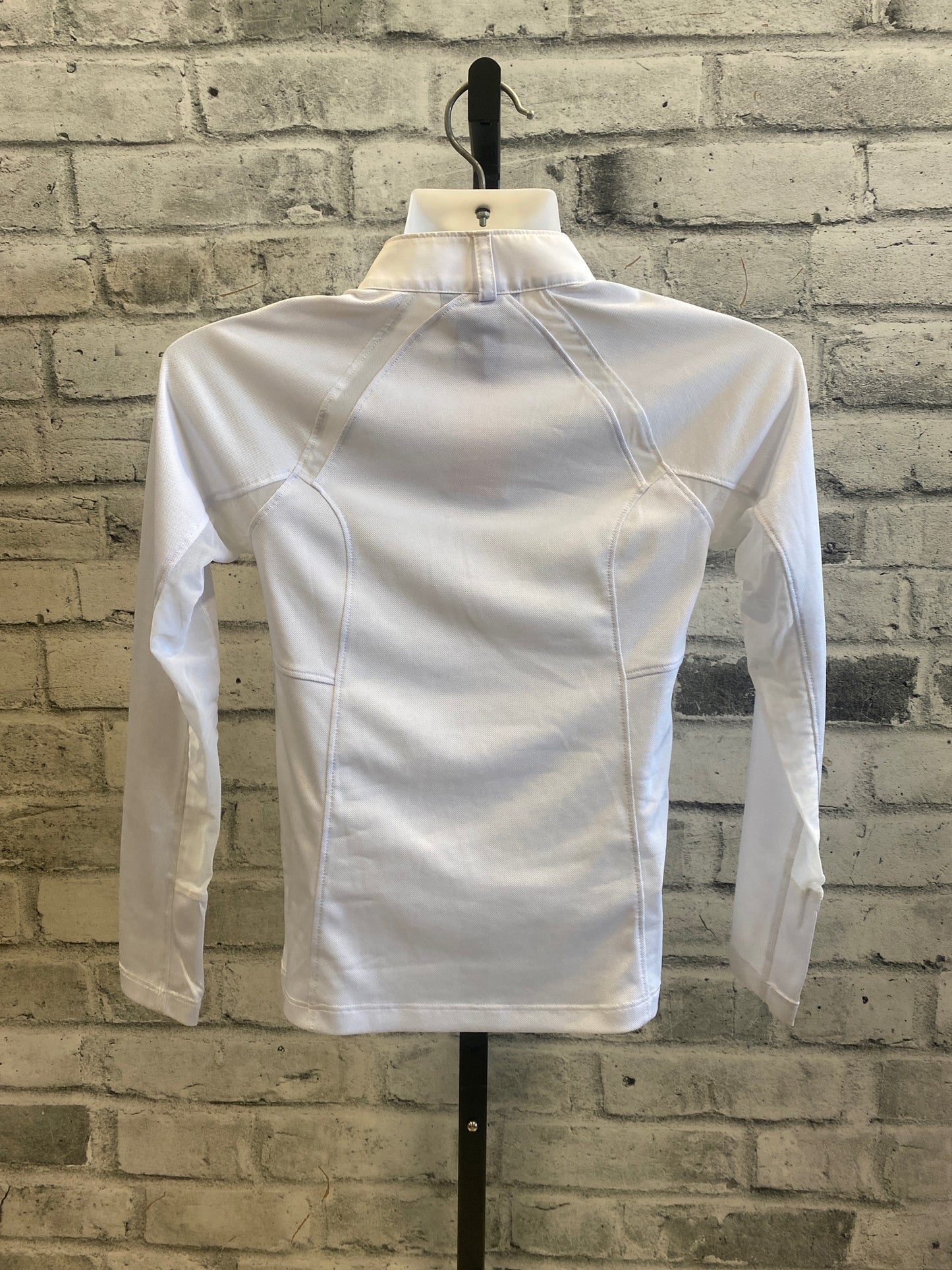 Ariat Pro Series LS Show Shirt White Childrens 8