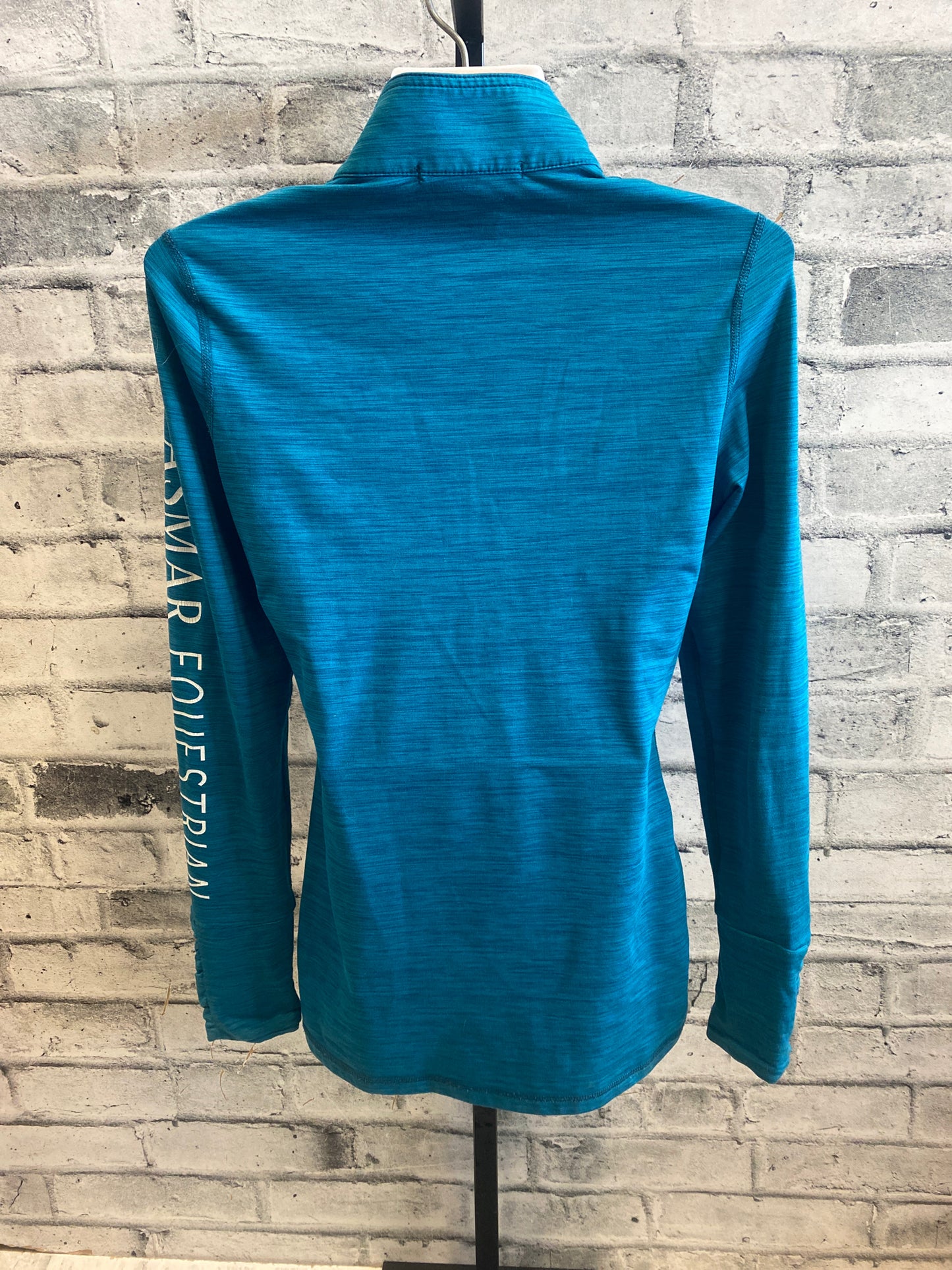Asmar 1/4 Zip LS Shirt Heathered Turq S