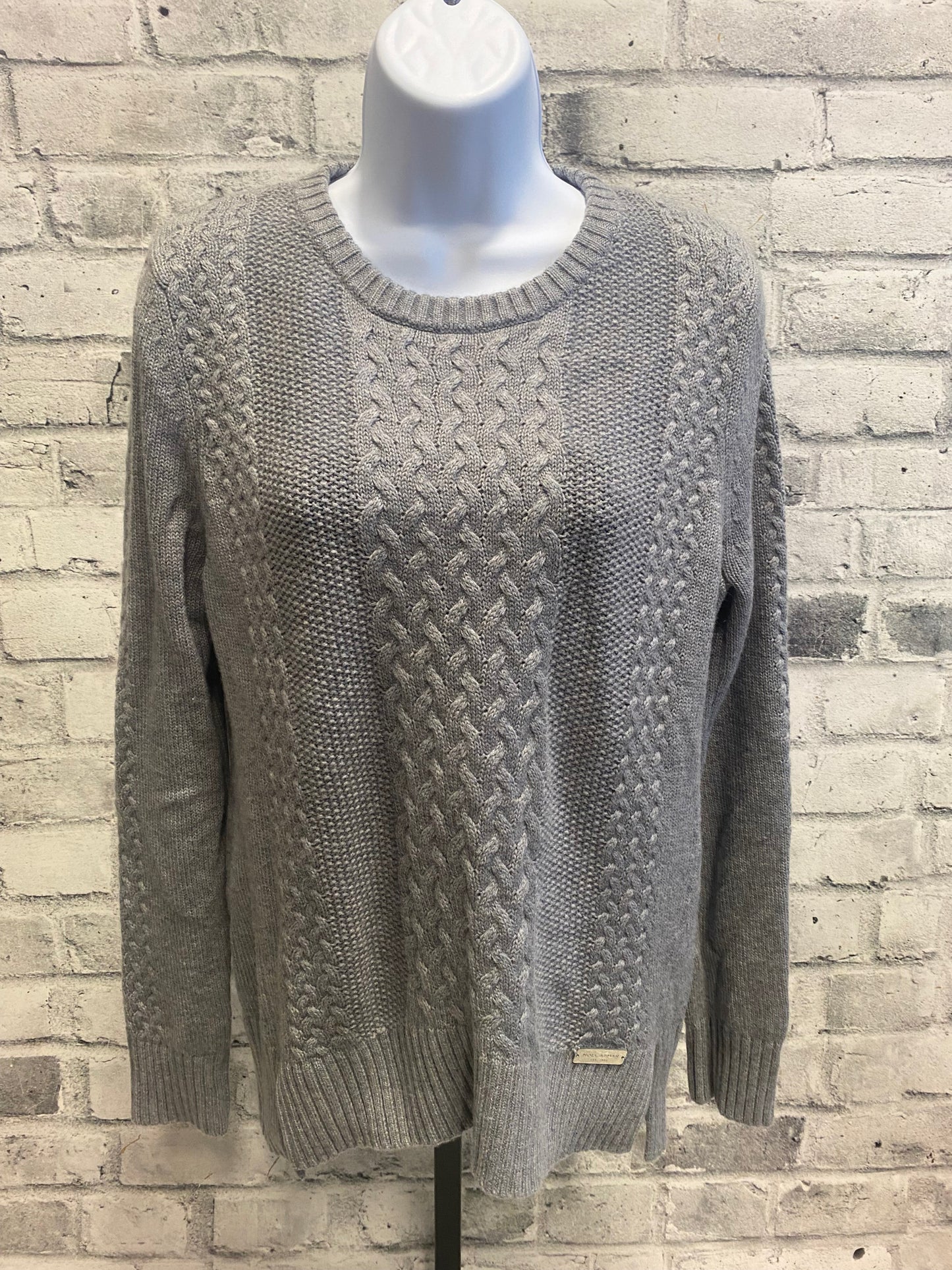 Asmar Cable Knit Sweater Grey M