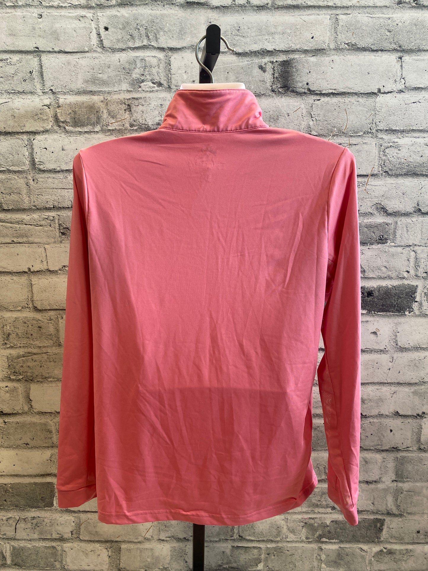 Tempo 1/4 Zip LS Shirt Pink M