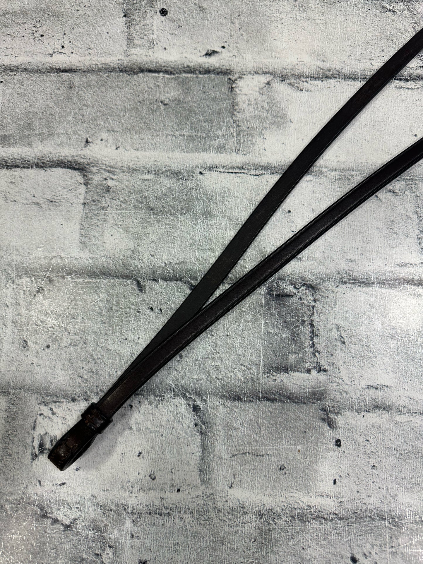 3/4" Curb Reins Brown