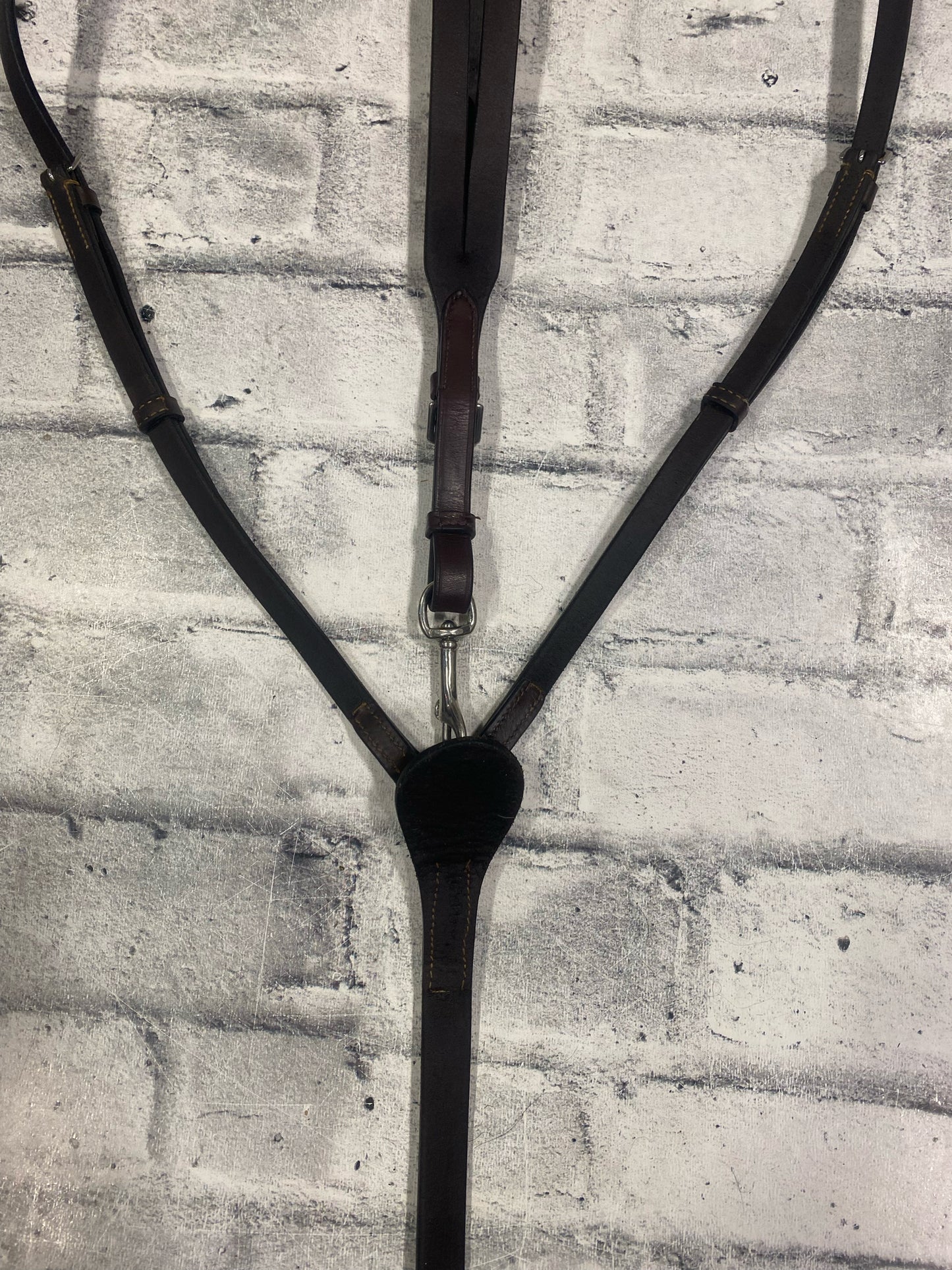 Breastplate w/ Running Attachment Brown F