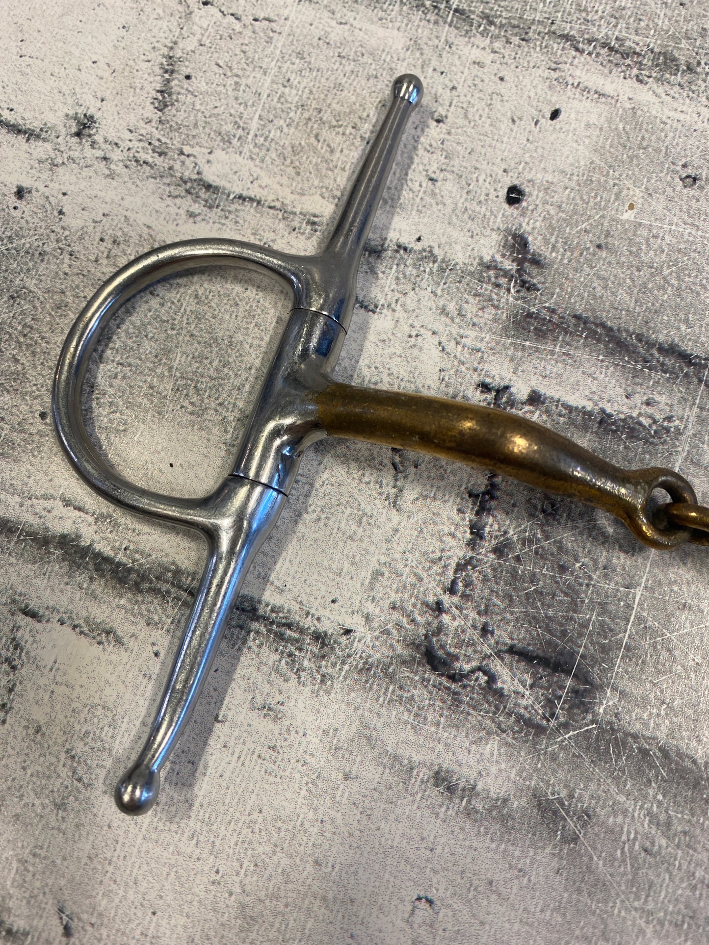 5.5" Myler Curved Full Cheek Snaffle Bit
